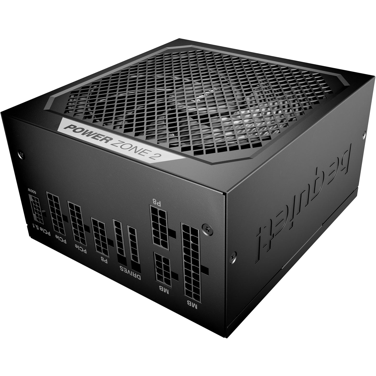Be Quiet! power zone 2 modulaire 750 watt voeding (zwart, 1x 12v-2x6, 3x pcie)