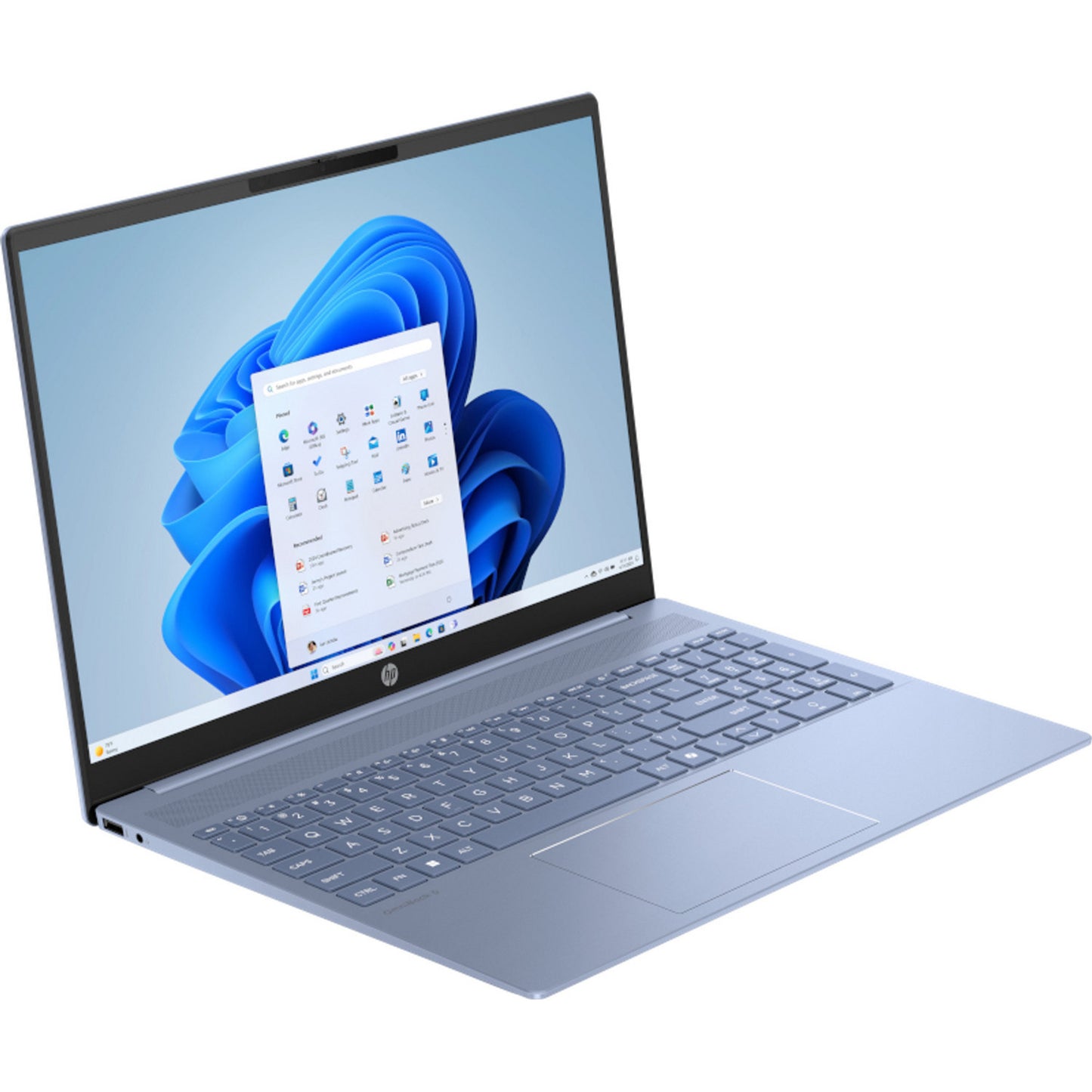 HP omnibook 5 16-ba1052nd (bl8x7ea) 16 laptop (blauw | i5-1334u | iris xe graphics | 16 gb | 512 gb ssd)