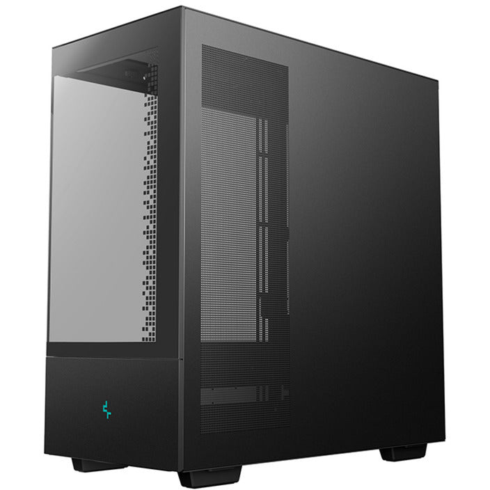 DeepCool ch690 digital midi tower behuizing (zwart | 2x usb-a | 1x usb-c | tempered glass)