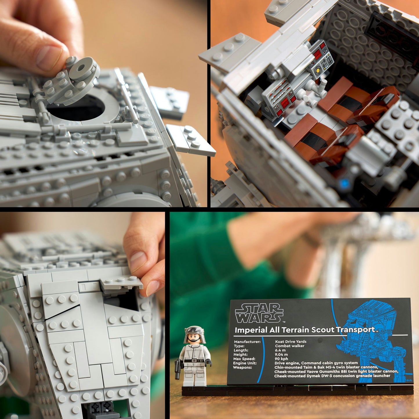 LEGO star wars - at-st walker constructiespeelgoed (75417)