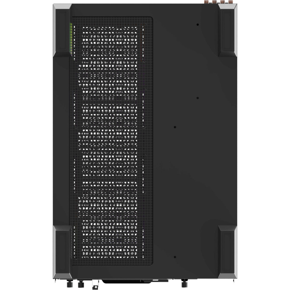 Thermaltake view 380 ws argb midi tower behuizing (zwart houtkleur | 2x usb-a | 1x usb-c | rgb | tempered glass)