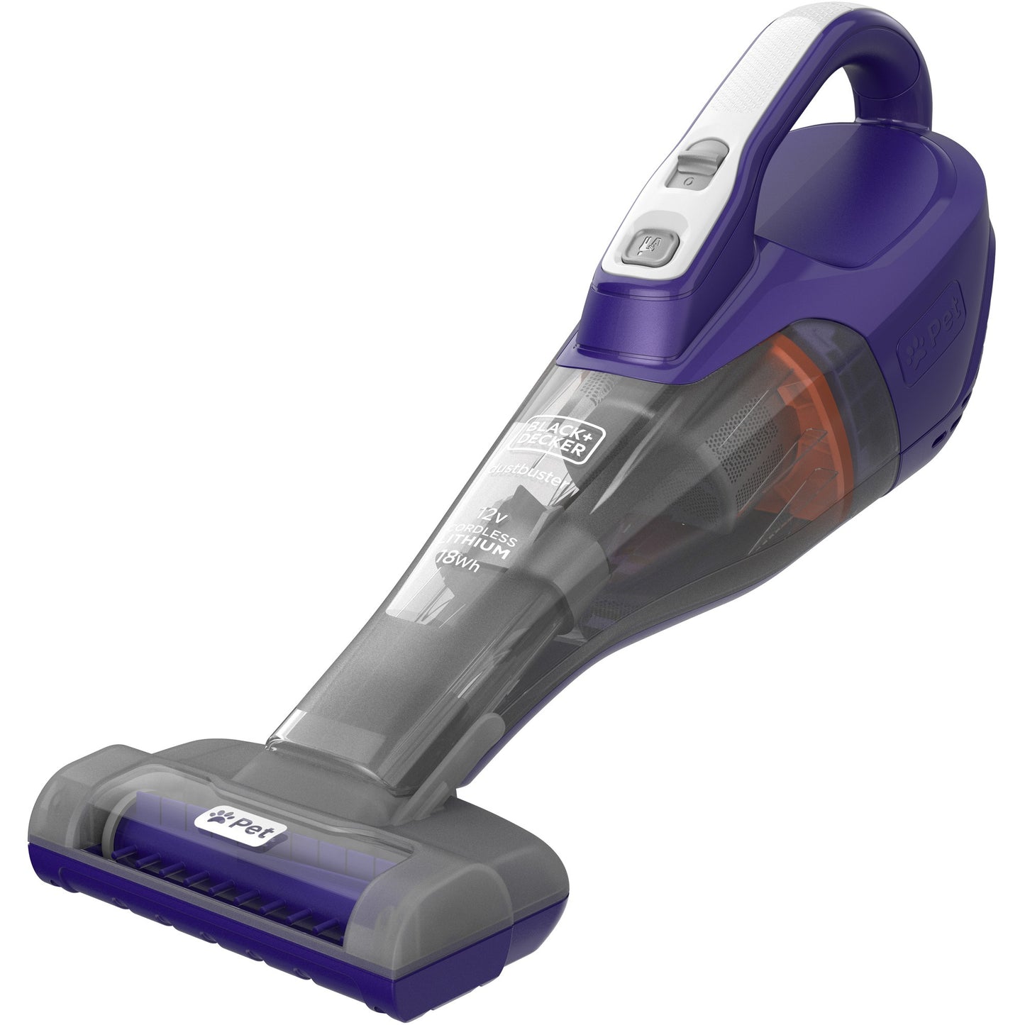 BLACK+DECKER dvb315jp 12v 1.5ah pet kruimeldief met dierenborstel handstofzuiger