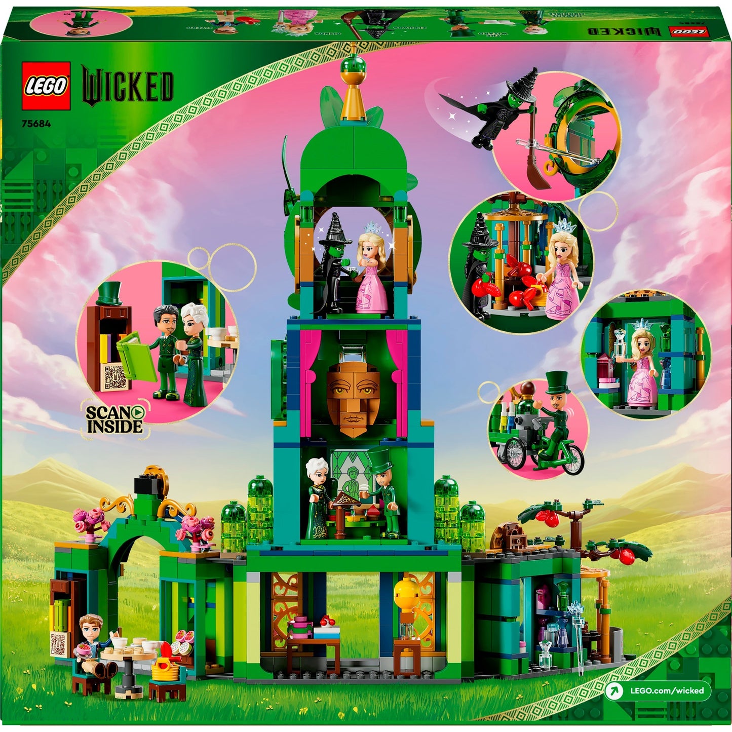 LEGO wicked - welkom in emerald city constructiespeelgoed (75684)