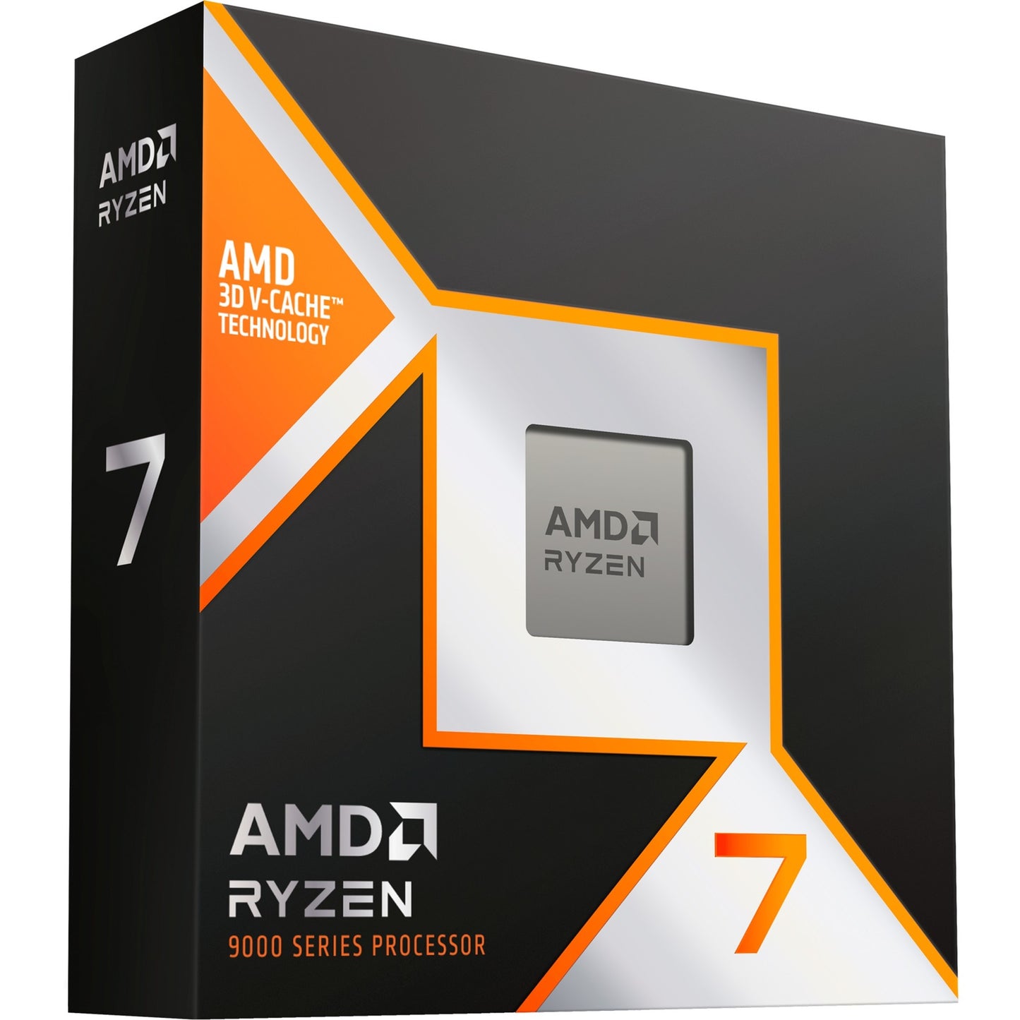 AMD ryzen 7 9800x3d, 4,7 ghz (5,2 ghz turbo boost) socket am5 processor (unlocked, boxed)