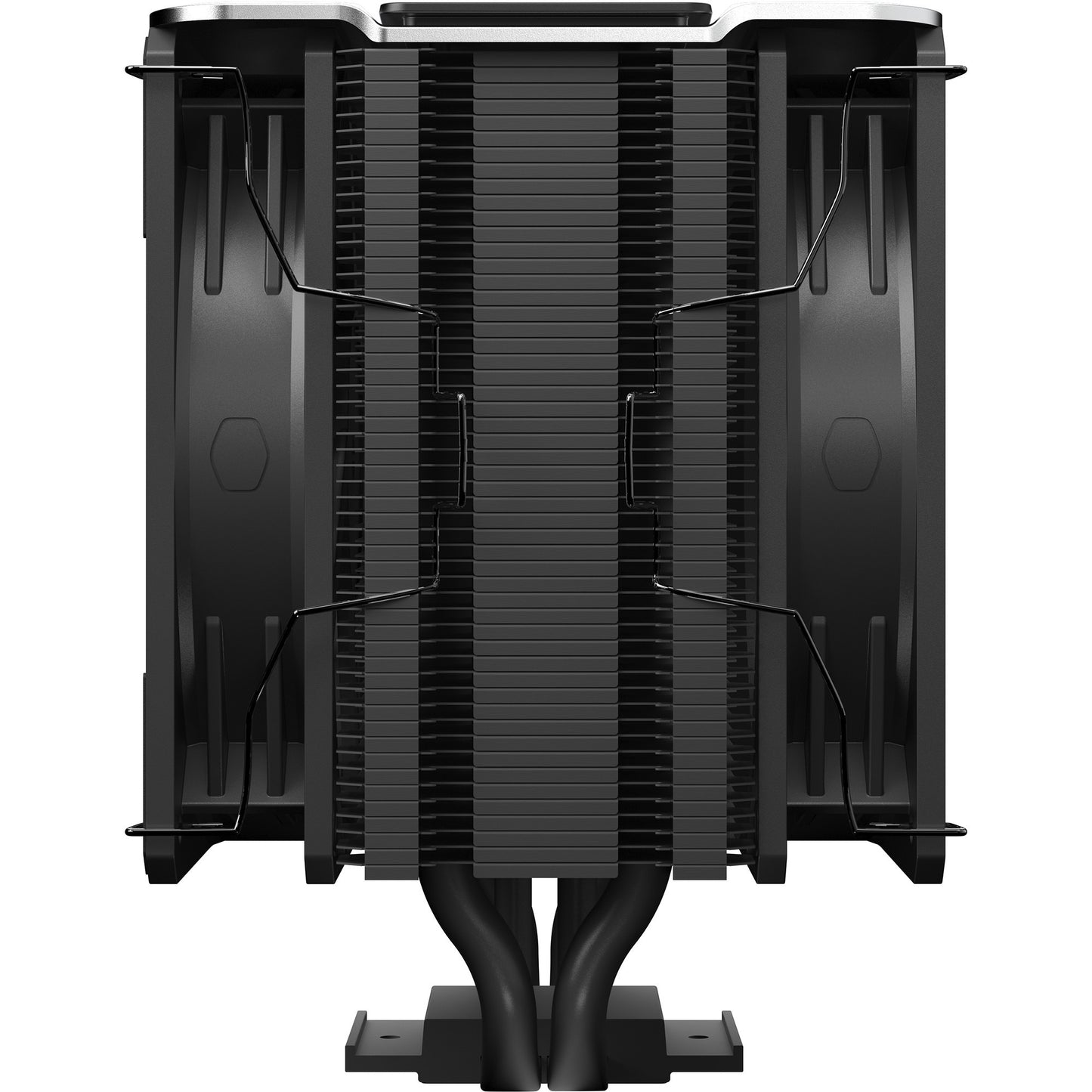 Cooler Master v4 alpha 3dhp black cpu-koeler (zwart)