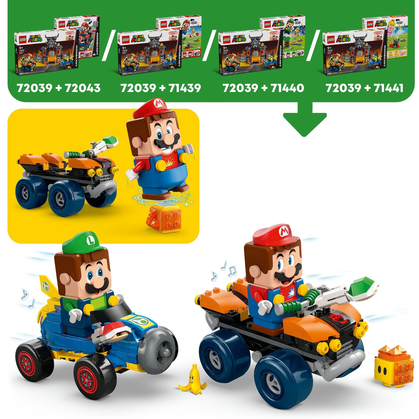 LEGO super mario 72039 bowsers kasteel
