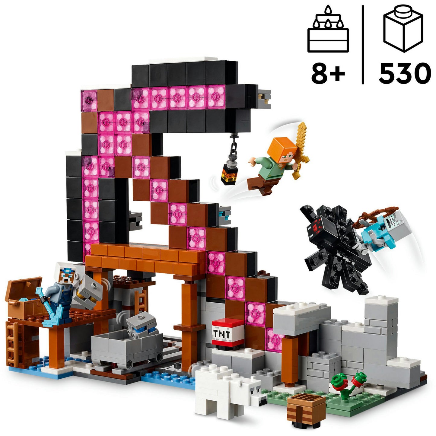 LEGO minecraft 21277 de pikhouweelmijn