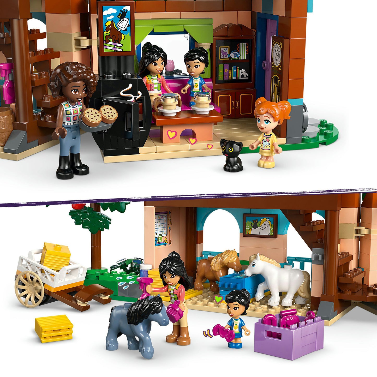 LEGO friends 42654 ponyboerderij en stal