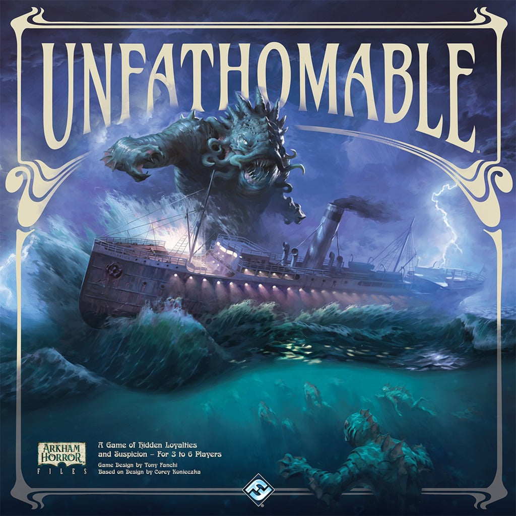 Asmodee unfathomable bordspel (engels, 3 - 6 spelers, 120 - 240 minuten, vanaf 14 jaar)