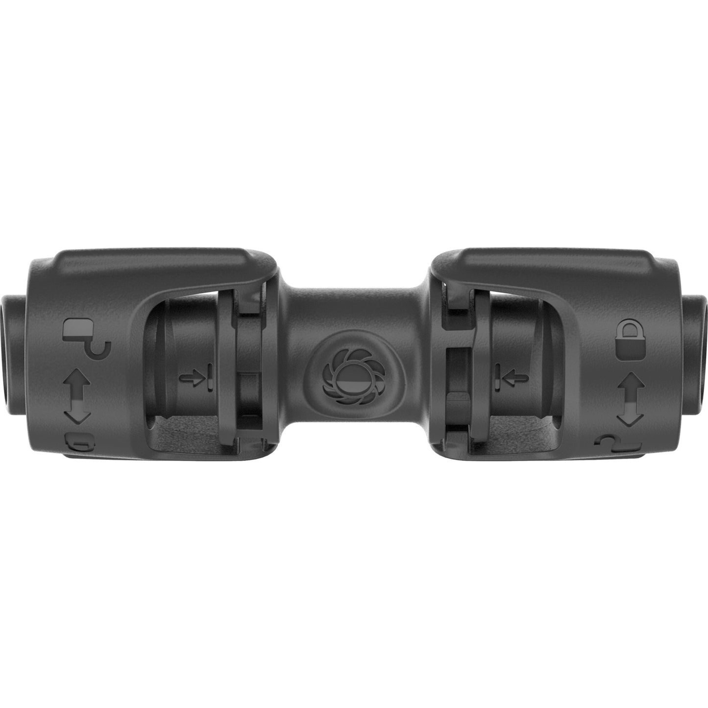 GARDENA koppeling 13 mm (1 2 ) connector (donkergrijs, 3 stuks)
