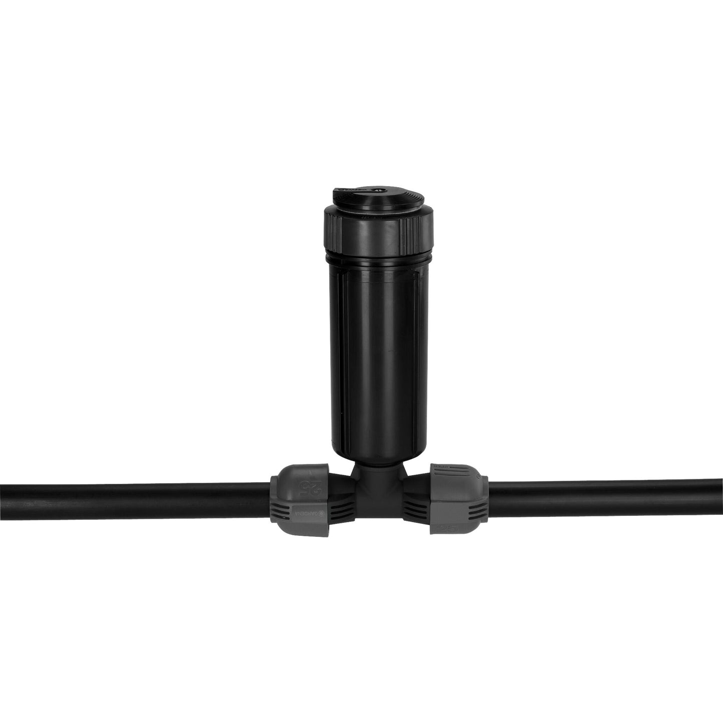 GARDENA t-stuk 25 mm x 1 2 buitendraad verbinding (zwart grijs, 2786-20)