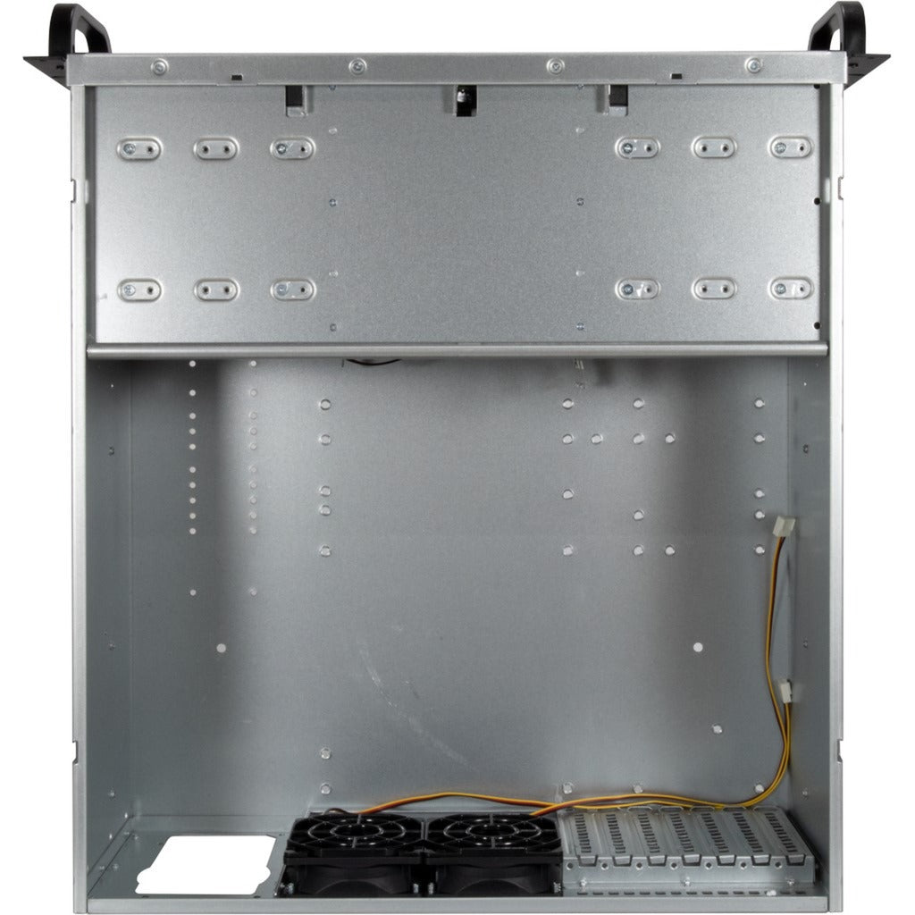 Inter-Tech 4u 40248 rack behuizing (zwart | 2x usb-a)