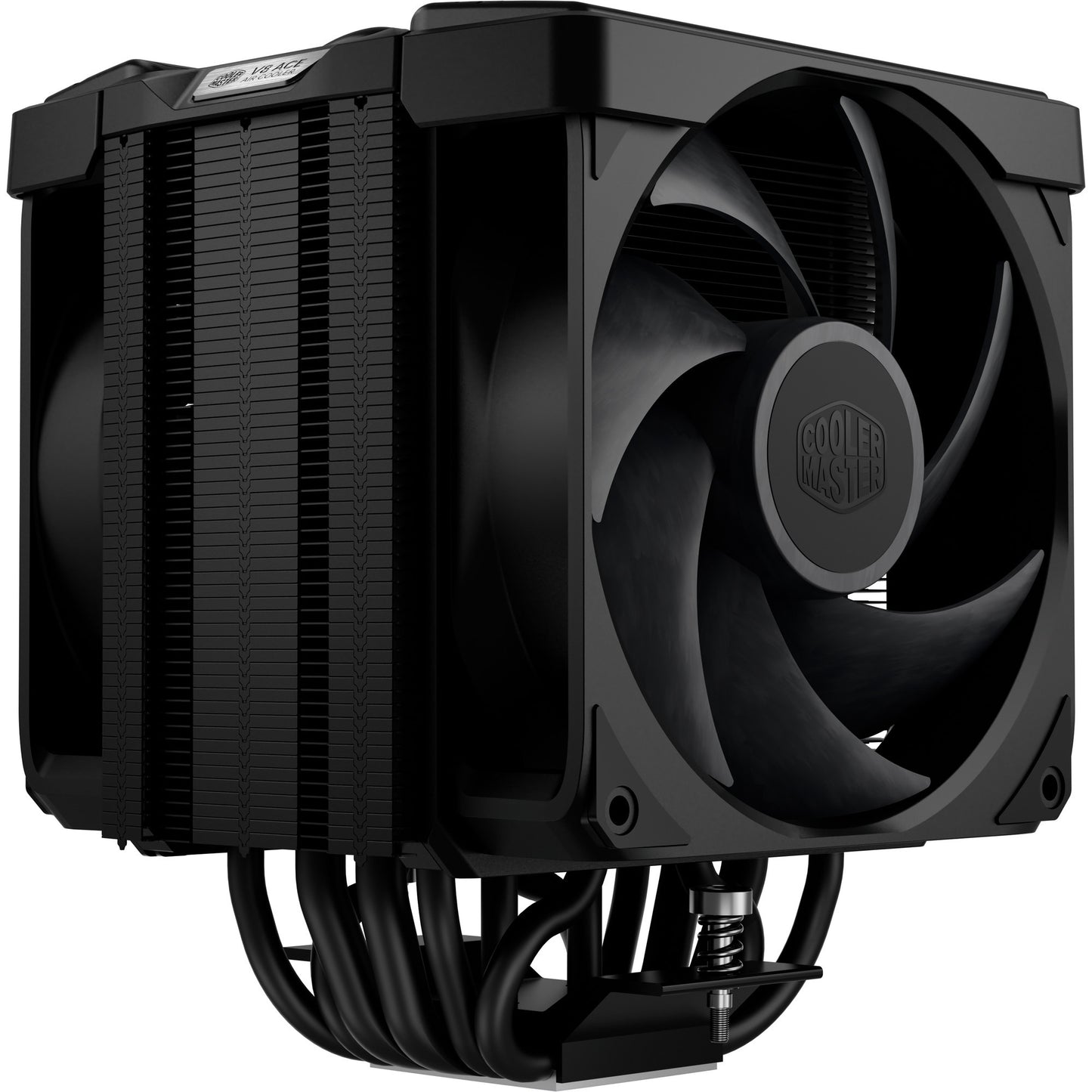 Cooler Master v8 ace 3dhp black amd cpu-koeler (zwart, 4-pin pwm)