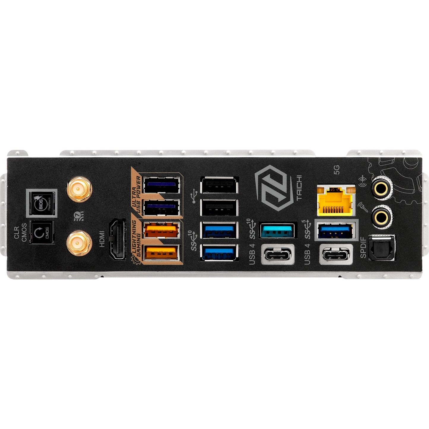 ASRock x870e taichi lite socket am5 moederbord (raid, 5 gb-lan, wi-fi 7, bt, e-atx)
