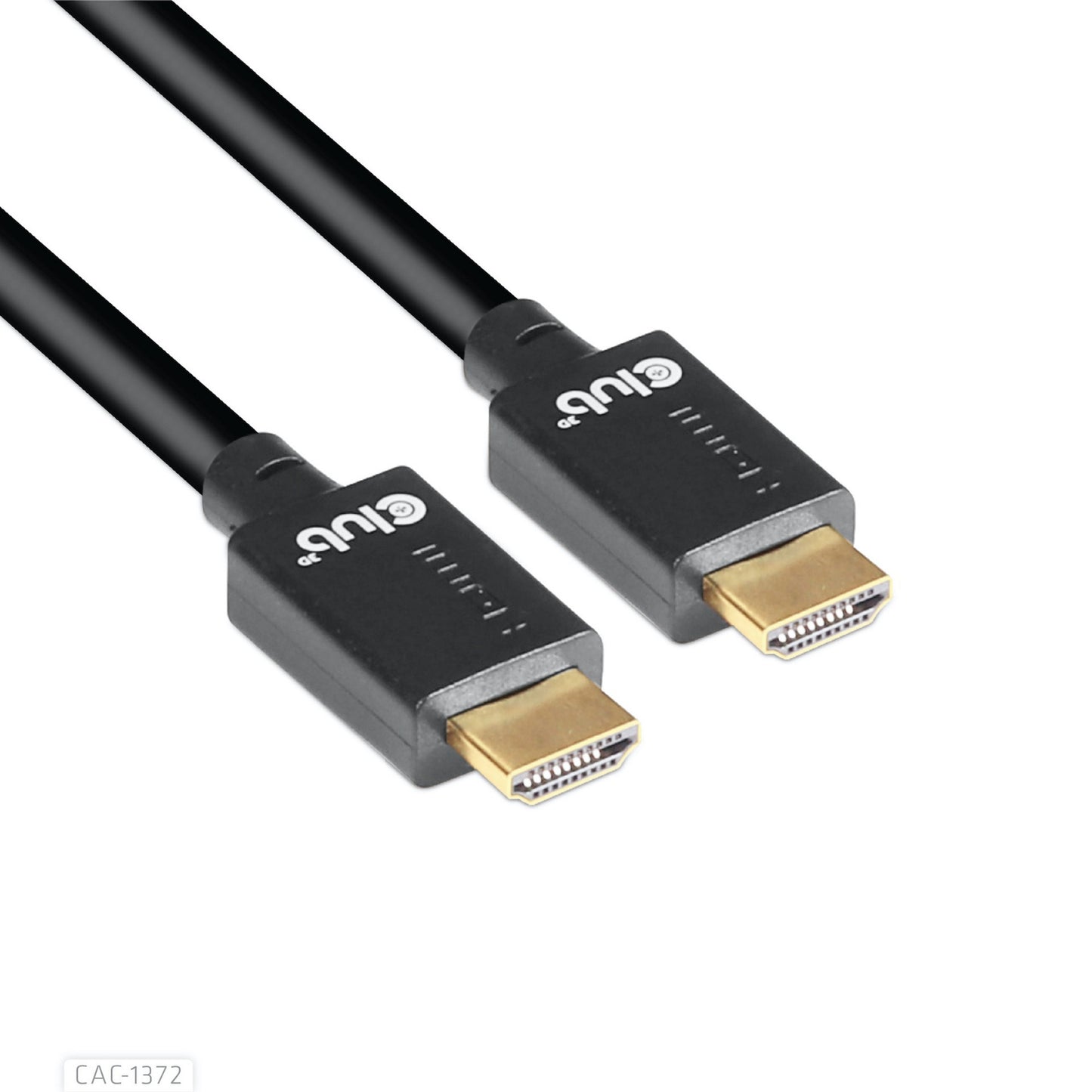 Club 3D ultra high speed hdmi 2.1 gecertificeerde kabel male-male (zwart, 2 meter, 4k 120hz, 8k 60hz, 48gbps)