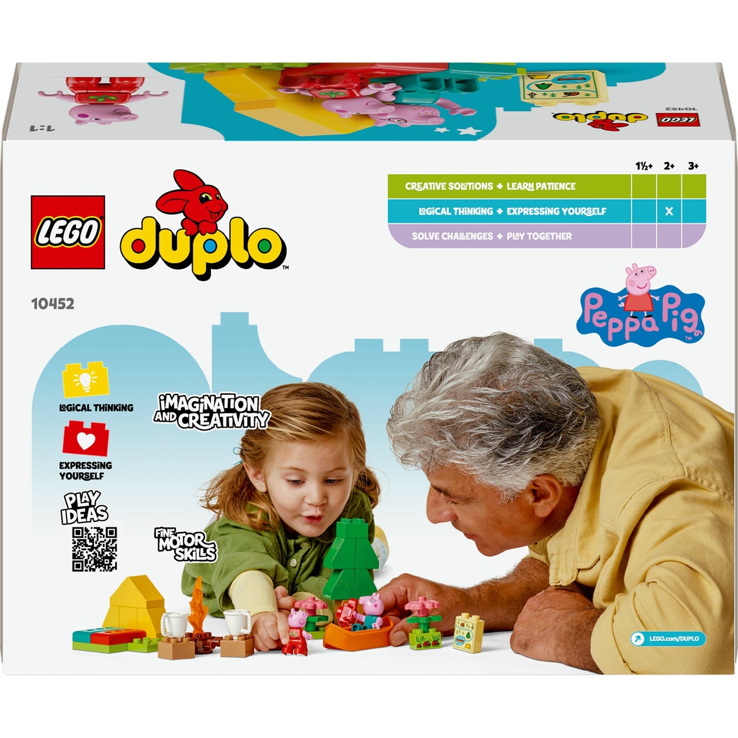 LEGO duplo 10452 peppa pig kampeertrip