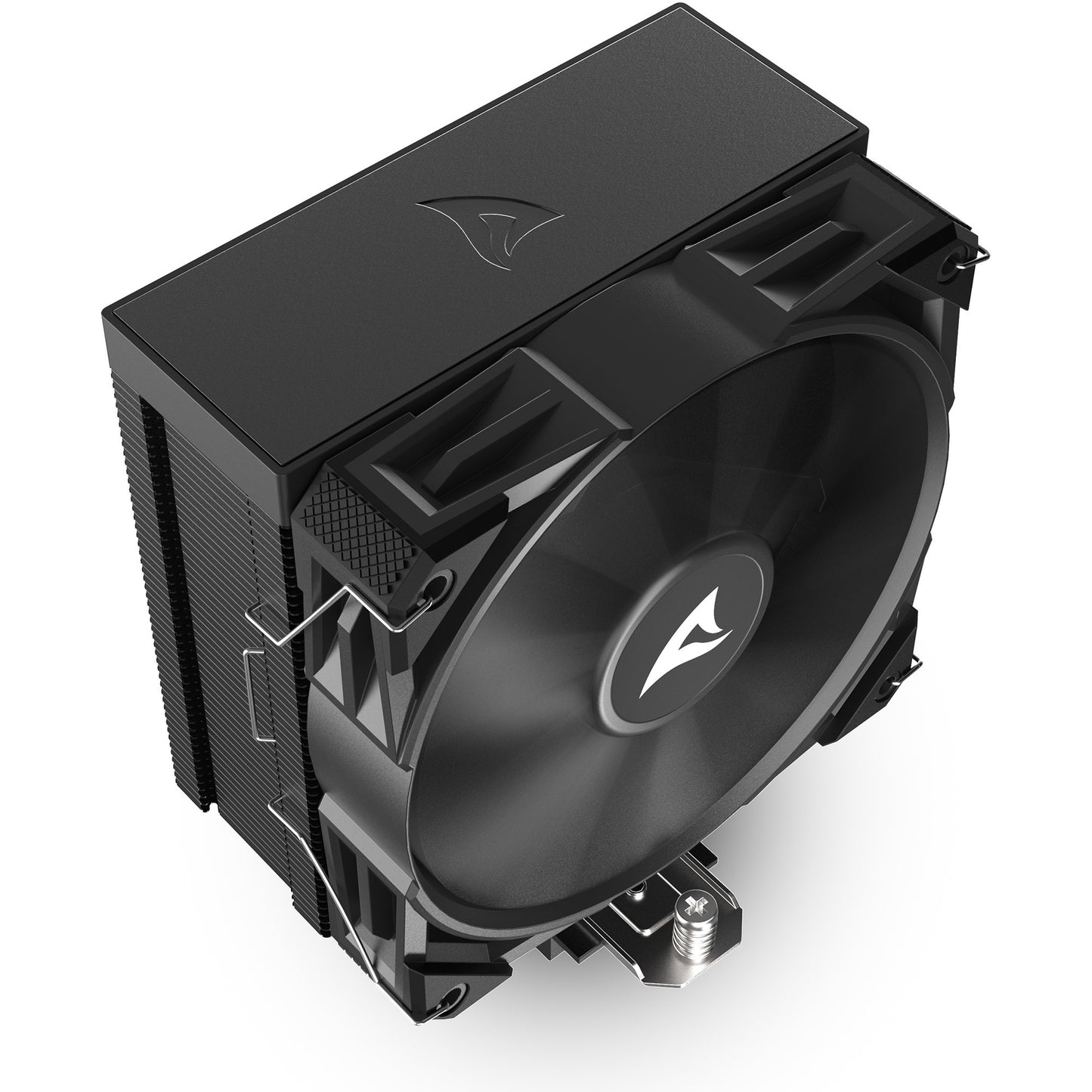 Sharkoon a40 cpu-koeler (zwart, 4-pins pwm fan-connector)