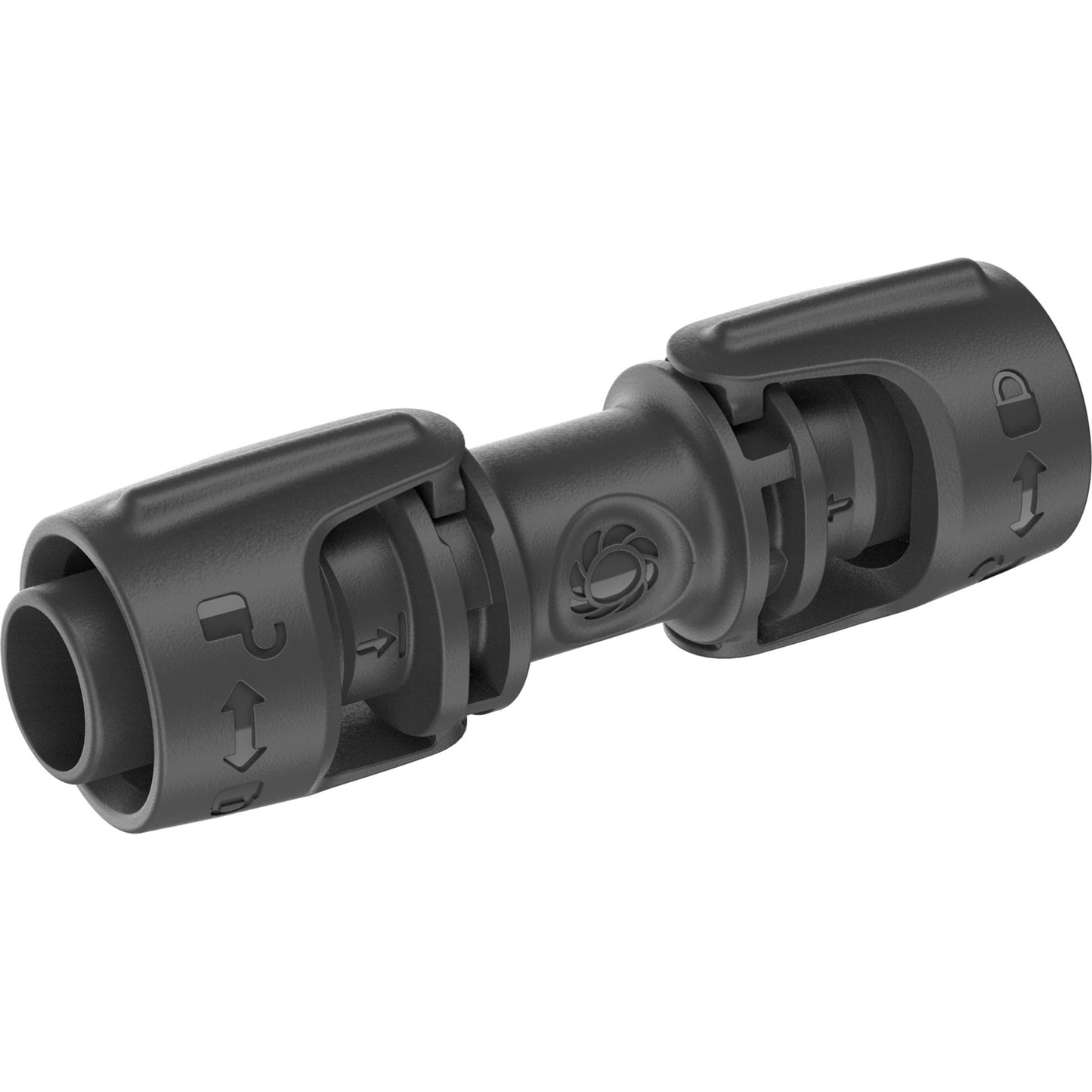 GARDENA koppeling 13 mm (1 2 ) connector (donkergrijs, 3 stuks)