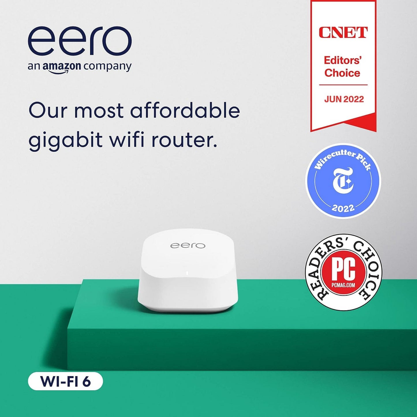 eero 6+ mesh wifi router mesh router (Wit)