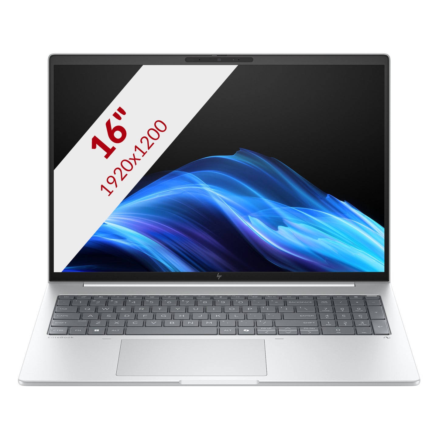 HP elitebook 8 g1i (ad3t7et) 16 copilot+ laptop (zilver | core ultra 7 258v | intel arc graphics | 32 gb | 1 tb ssd)