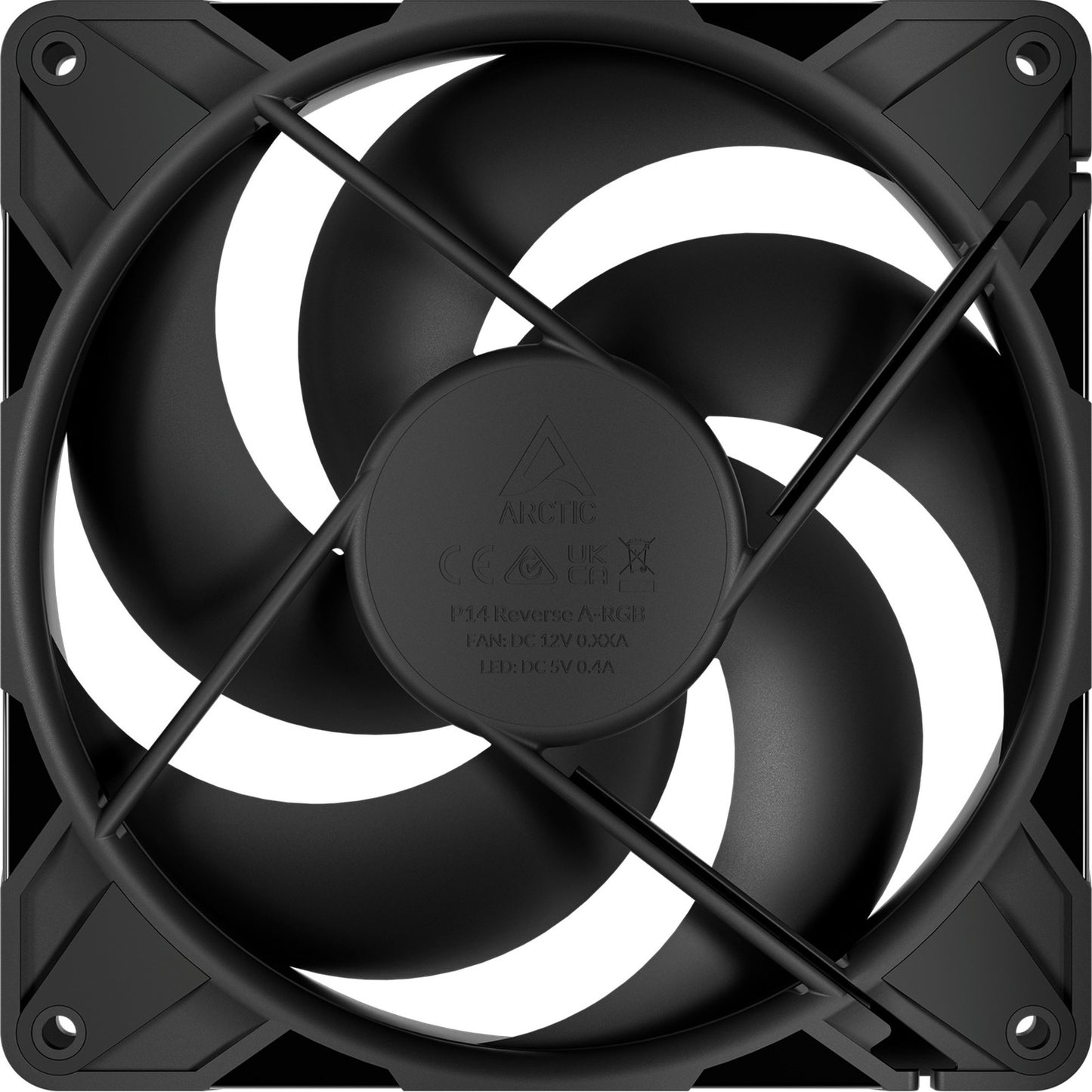 ARCTIC p14 pro reverse case fans (zwart, 3 stuks, 140 x 140 x 30 mm, pwm, 3 stuks)