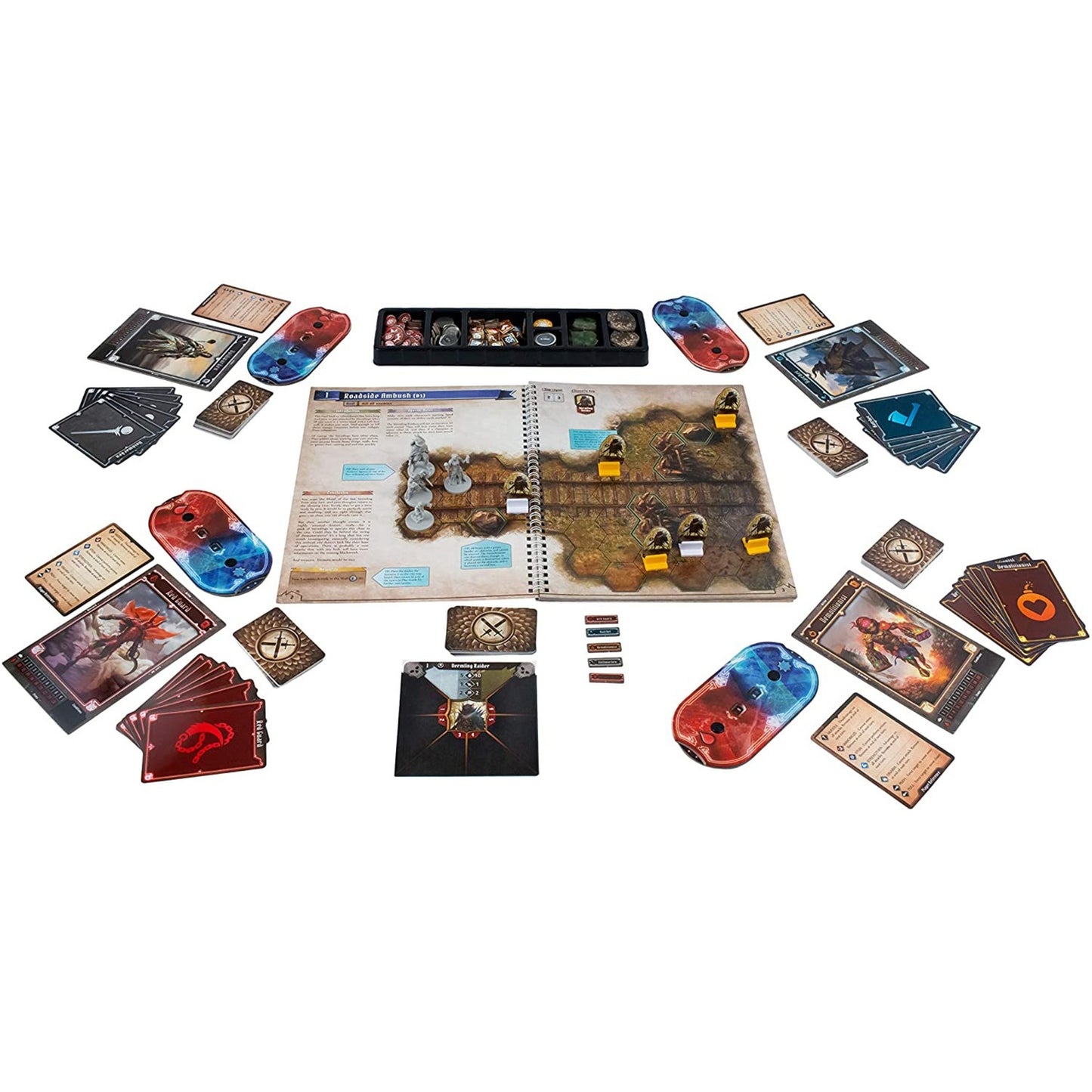 Asmodee gloomhaven: jaws of the lion bordspel (engels, 1 - 4 spelers, 30 - 120 minuten, vanaf 14 jaar)