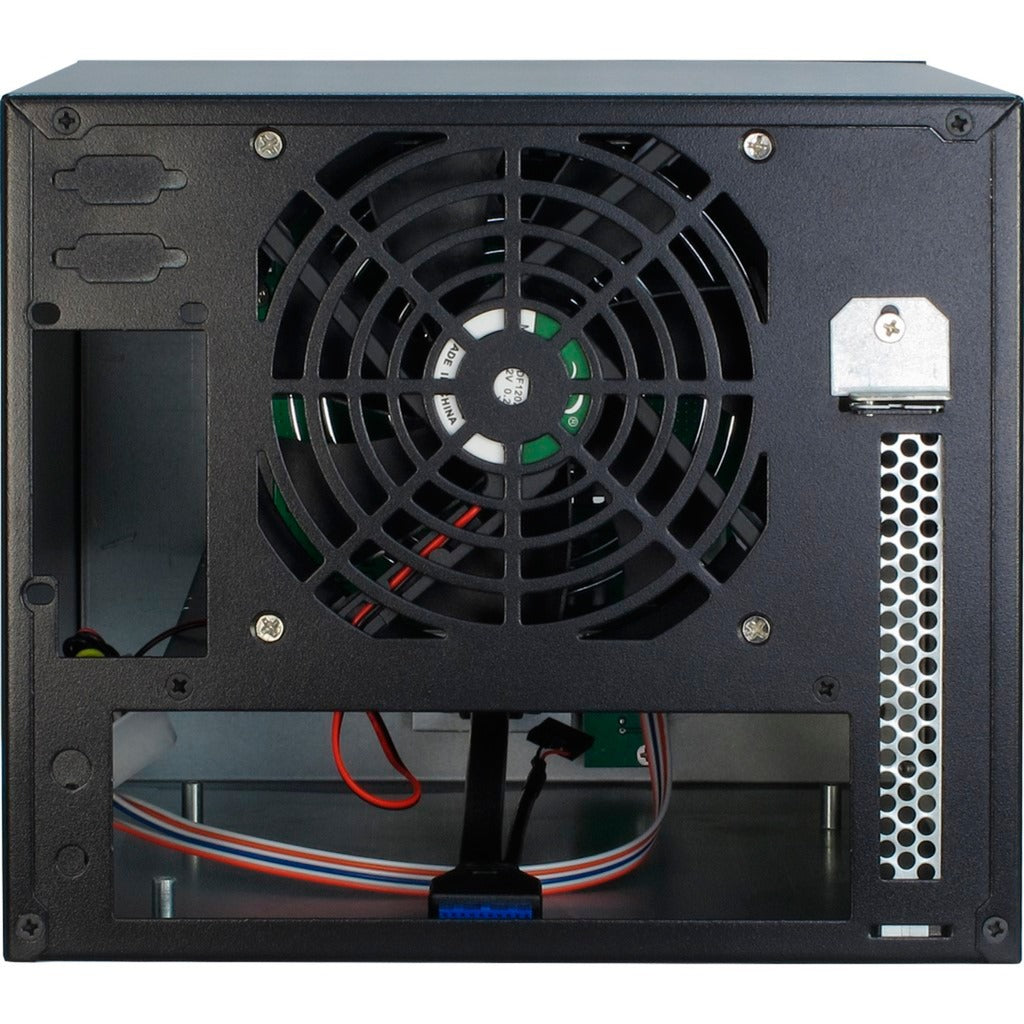 Inter-Tech sc-4004 mini tower behuizing (zwart | 1x usb-a)