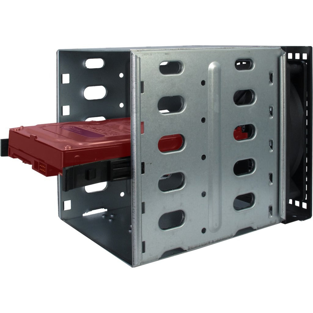 Inter-Tech 4u 40248 rack behuizing (zwart | 2x usb-a)