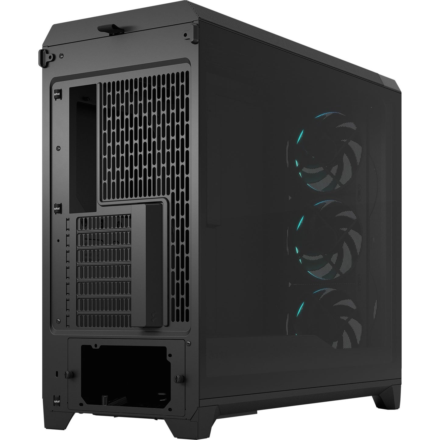 Fractal Design meshify 3 xl rgb big tower behuizing (zwart | 2x usb-a | 1x usb-c | rgb | tempered glass)
