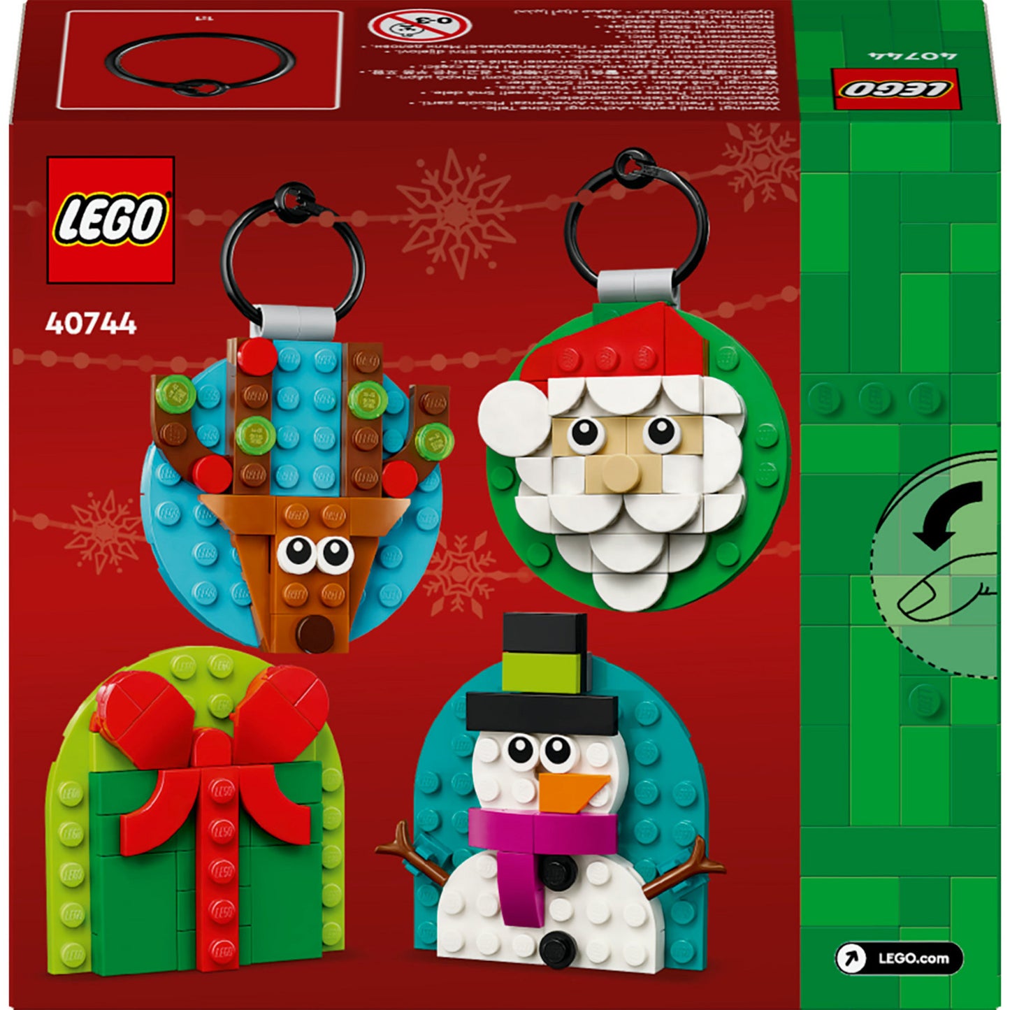 LEGO seasons 40744 schattige kerstversieringen