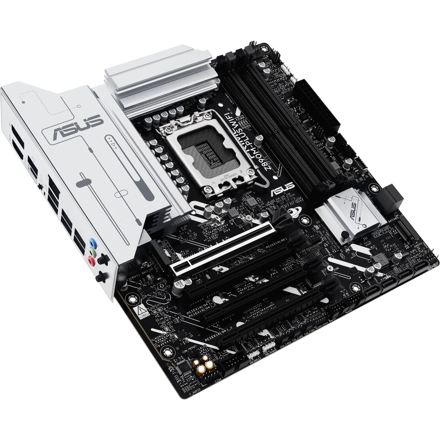 ASUS prime z890m-plus wifi socket 1851 moederbord (raid, 2.5gb-lan, wi-fi 7, bt, sound, µatx)