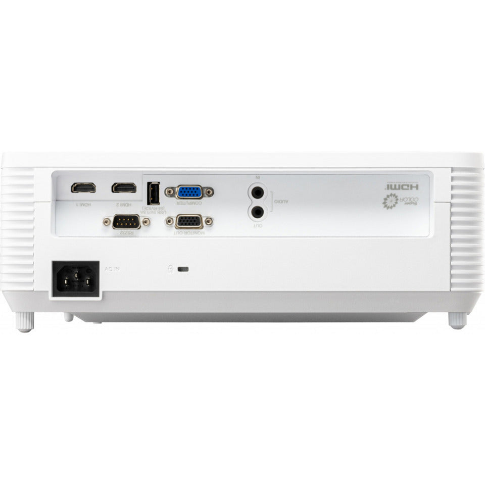 ViewSonic ps502w wxga short throw dlp-projector (wit, 4000 ansi lumen, voor zakelijk gebruik en onderwijs)