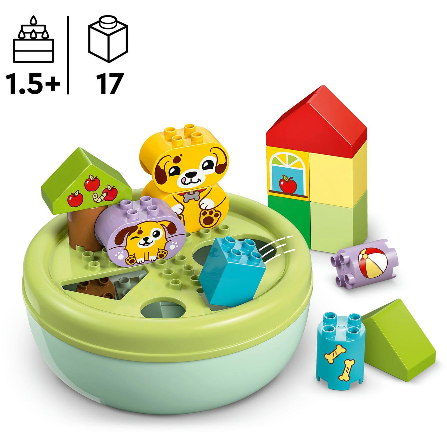 LEGO duplo 10441 vormenstoof puppyhuis