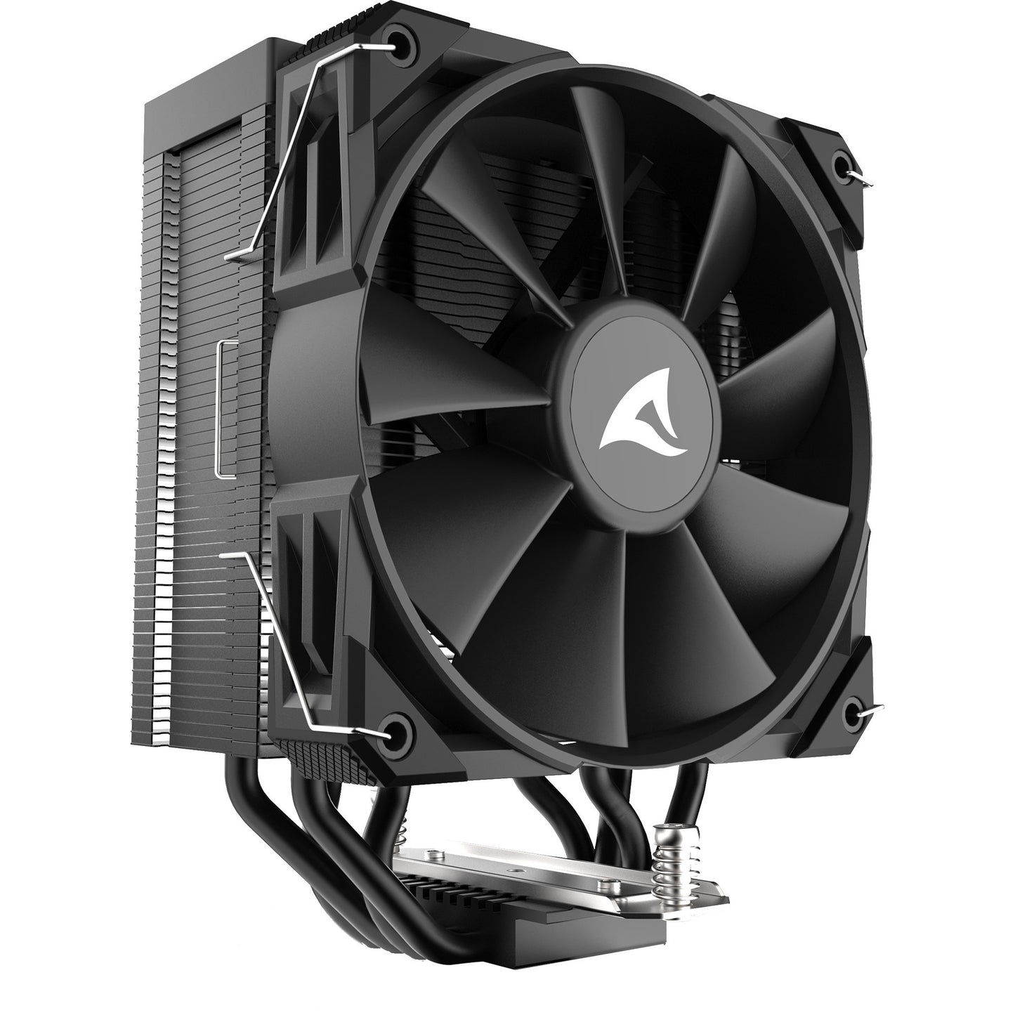 Sharkoon a40 cpu-koeler (zwart, 4-pins pwm fan-connector)