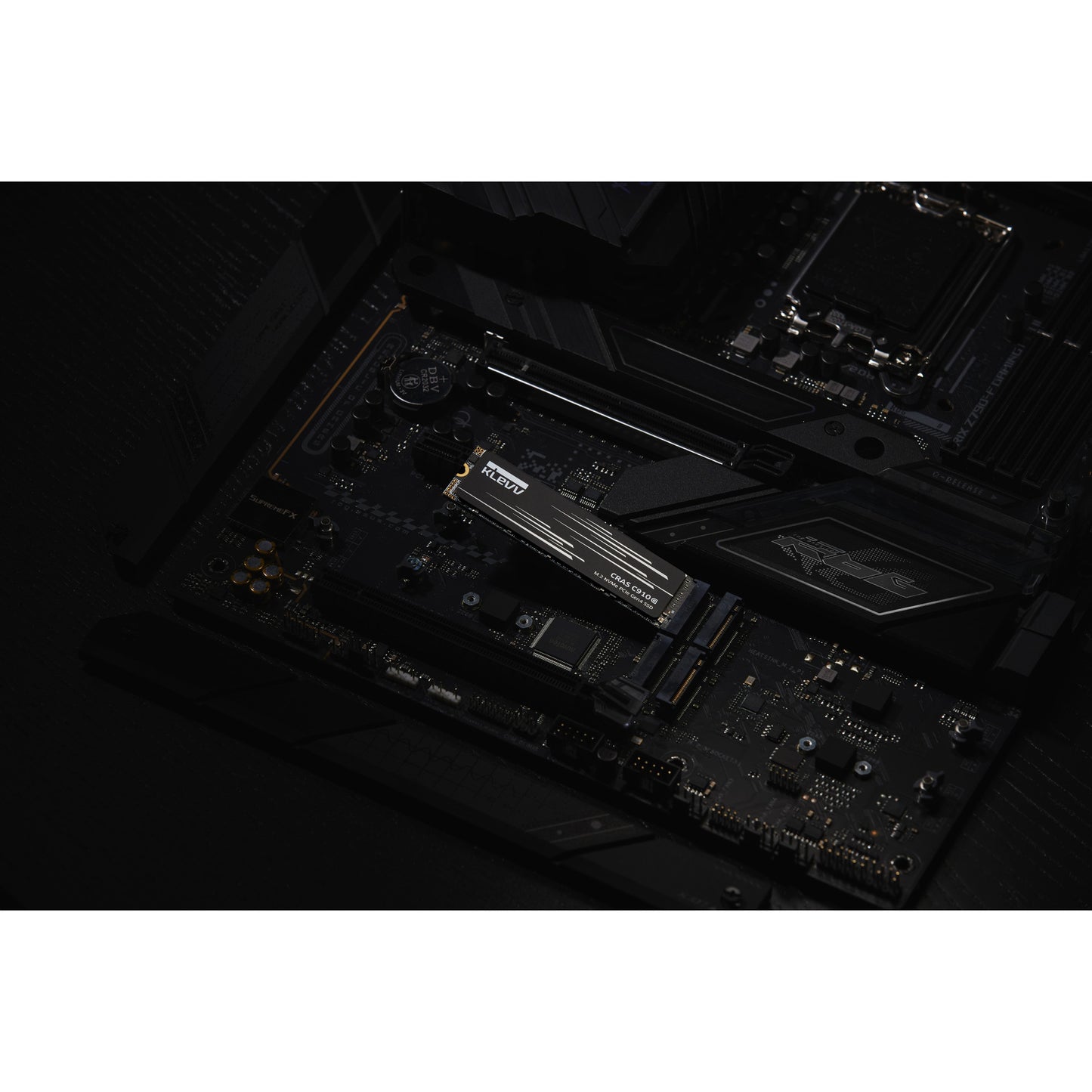 KLEVV cras c910g 4 tb ssd (zwart, k04tbm2sp0-10g, pcie gen 4.0 x4, nvme 2.0)