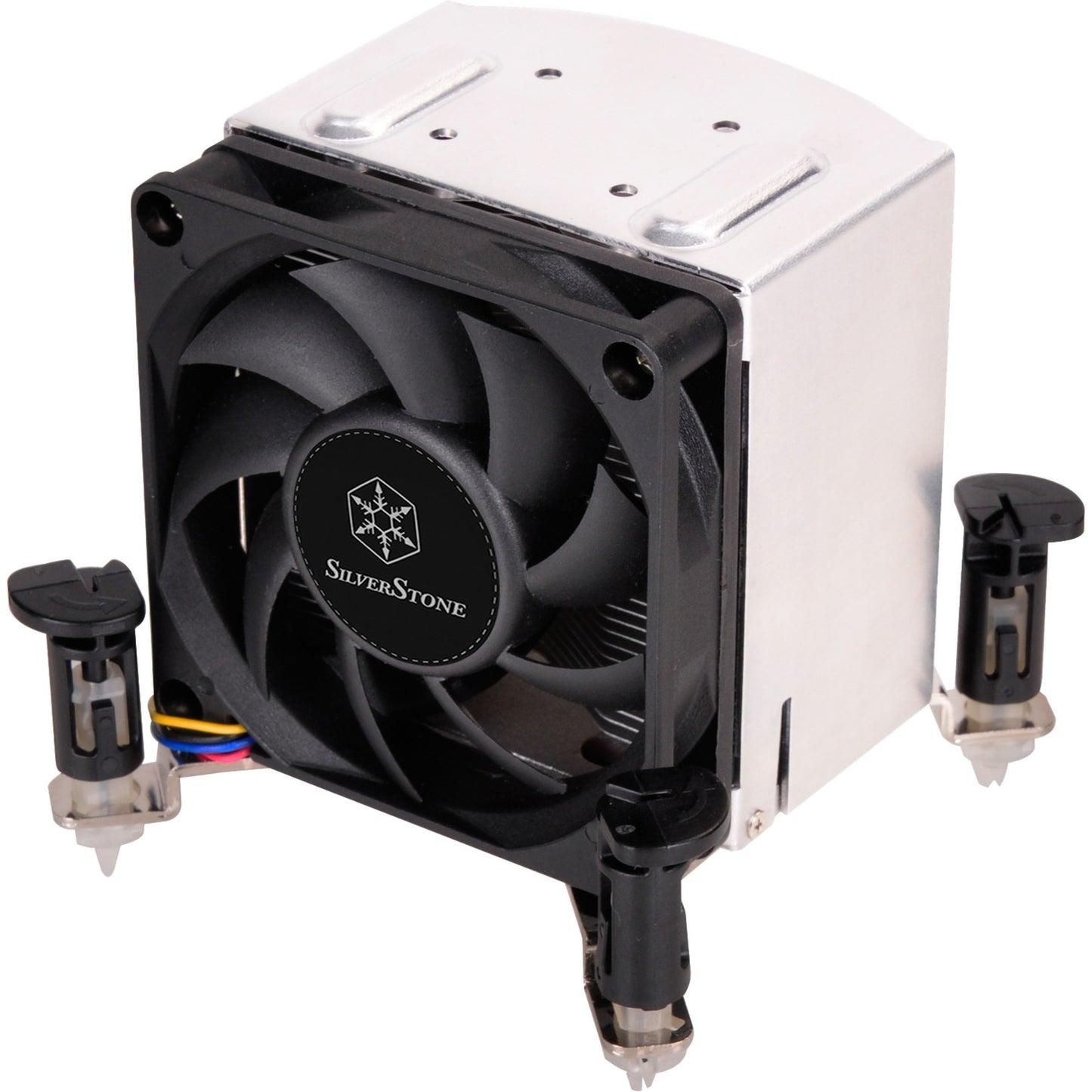 SilverStone ar10-115xp cpu-koeler (zilver, argon series)