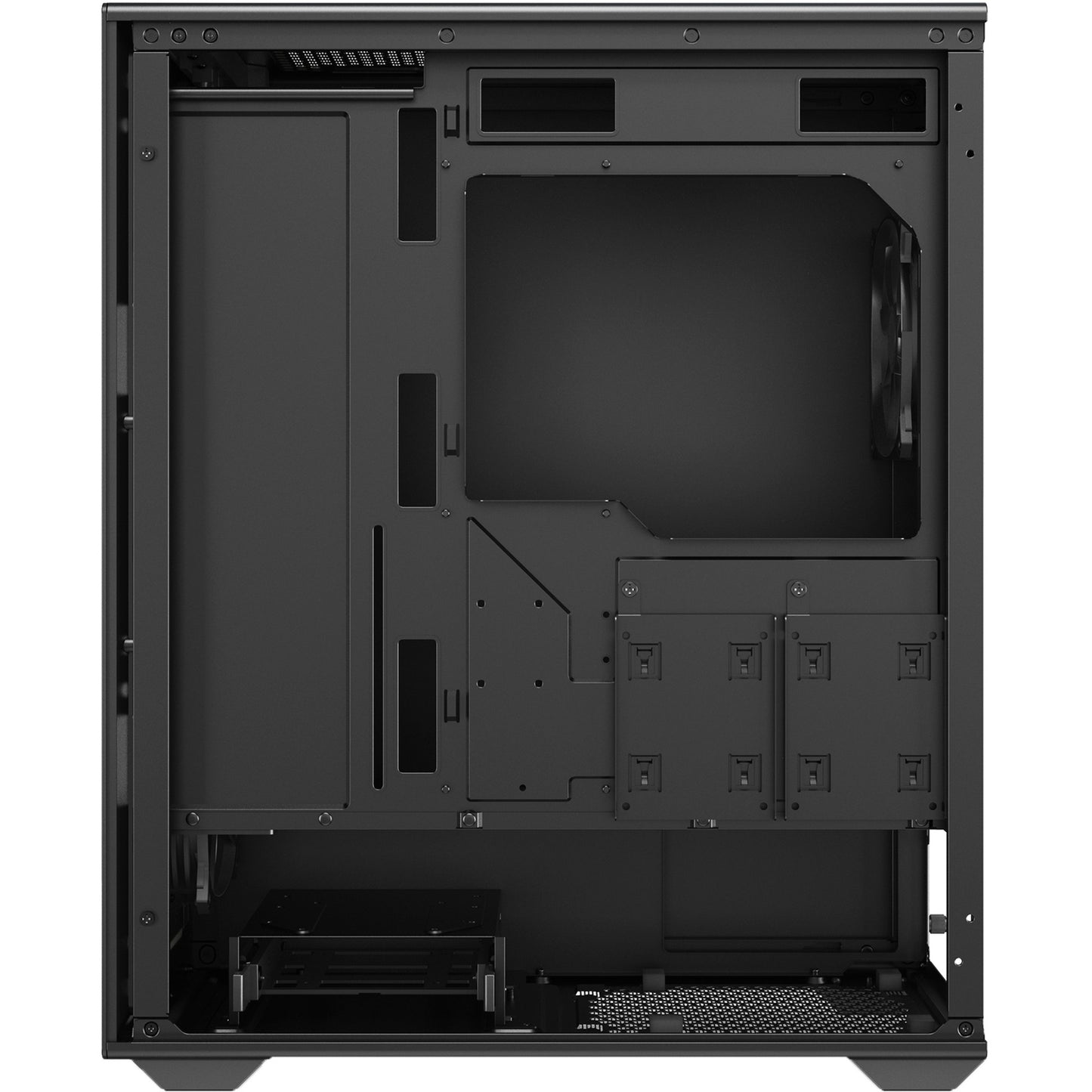 Sharkoon vk3 midi tower behuizing (zwart | 2x usb-a)
