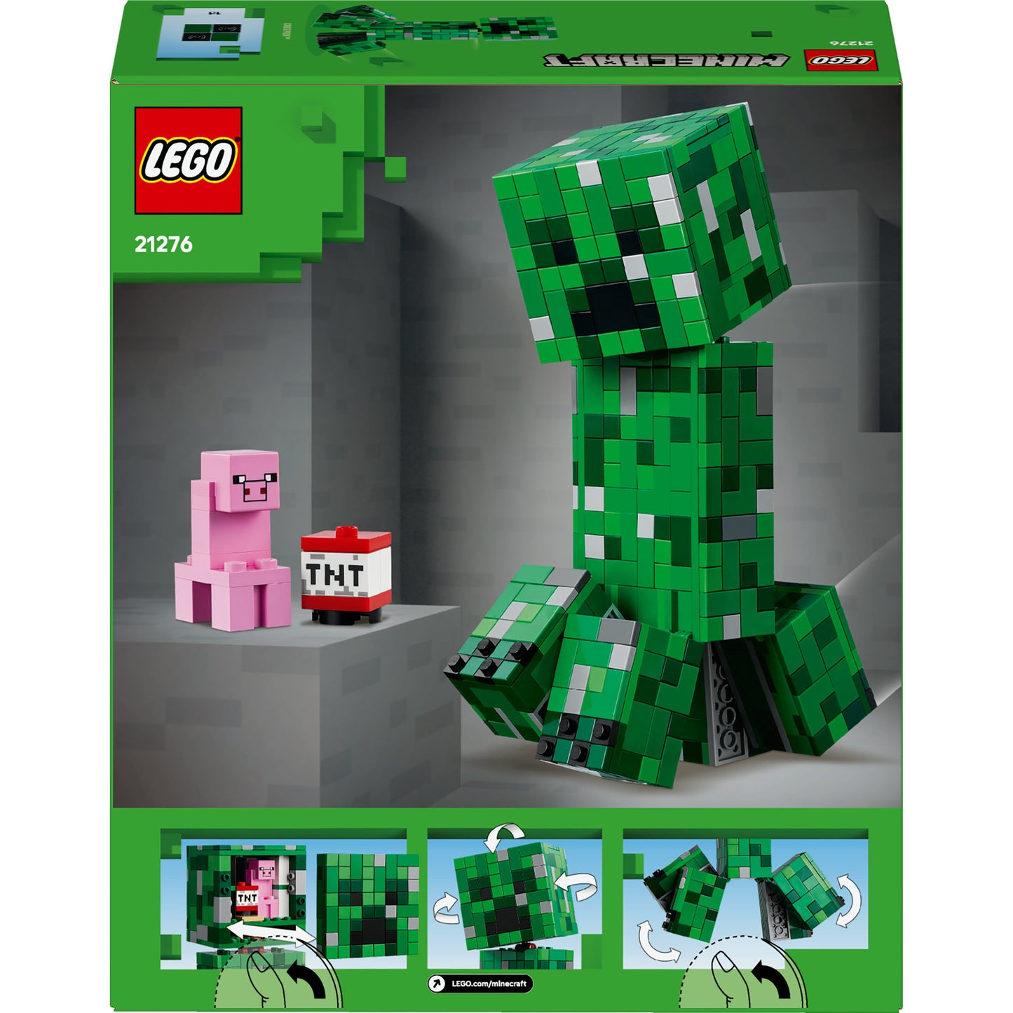 LEGO minecraft 21276 de creeper