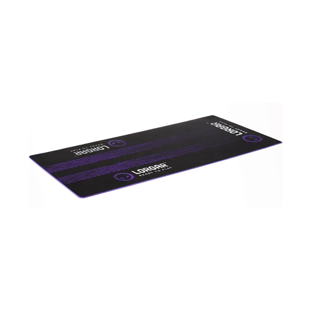 LORGAR rx1fm racing floor mat advanced beschermingsmat (zwart paars)