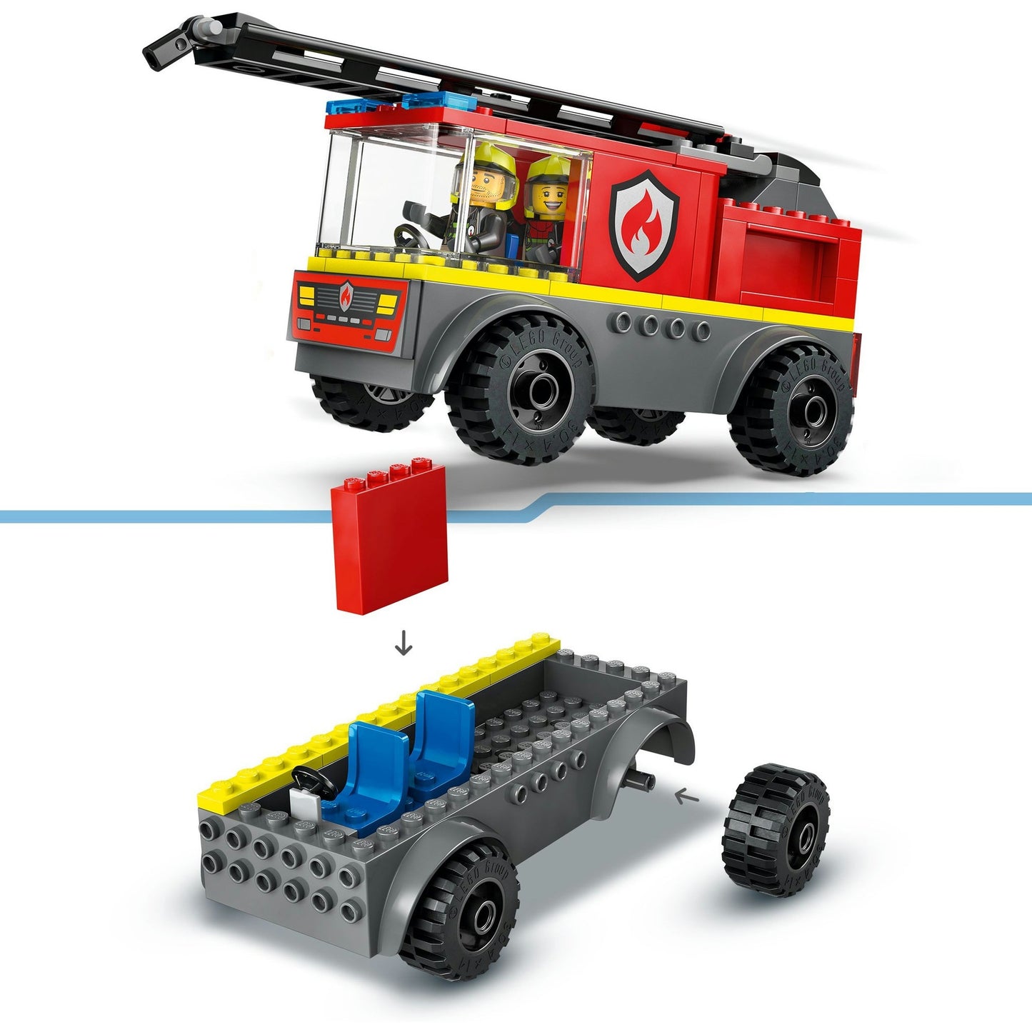 LEGO city brandweerauto cadeau voor kinderen - 60463