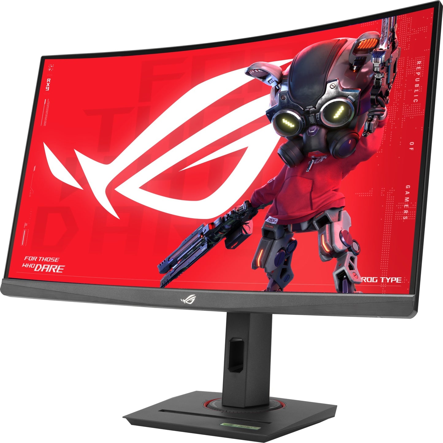 ASUS rog strix xg27wcs 27 curved gaming monitor (zwart, hdmi, displayport, usb-c, 180 hz)