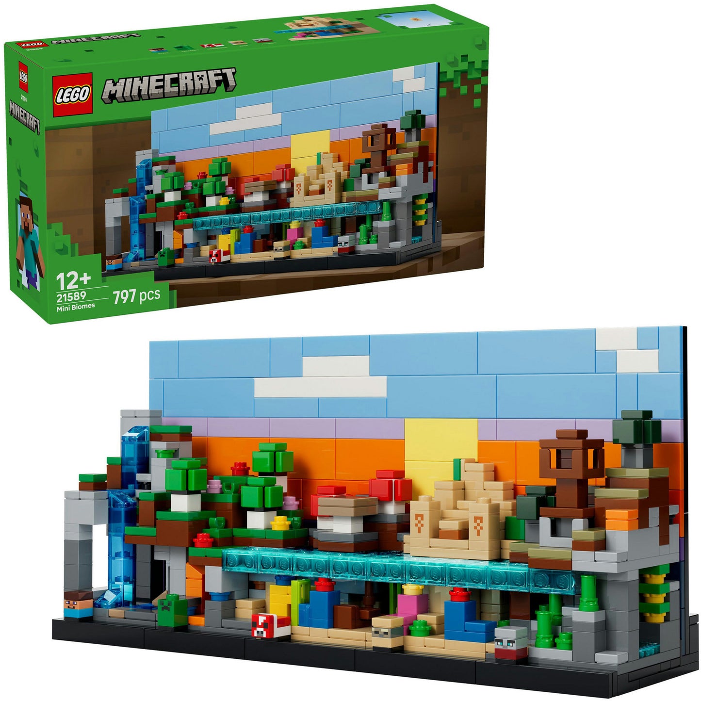 LEGO minecraft 21589 minibiomen