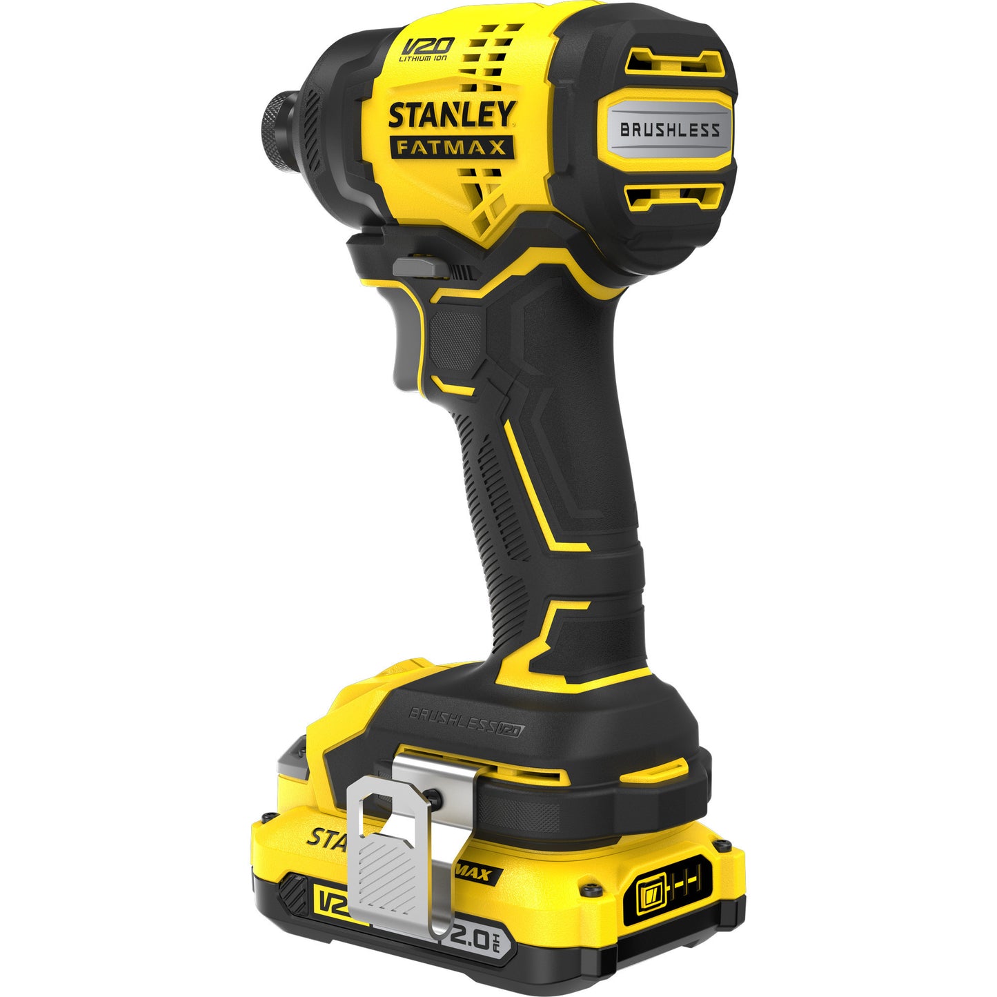Stanley fatmax v20 18v slagschroevendraaier (zwart geel, accu en oplader inbegrepen, met koffer)