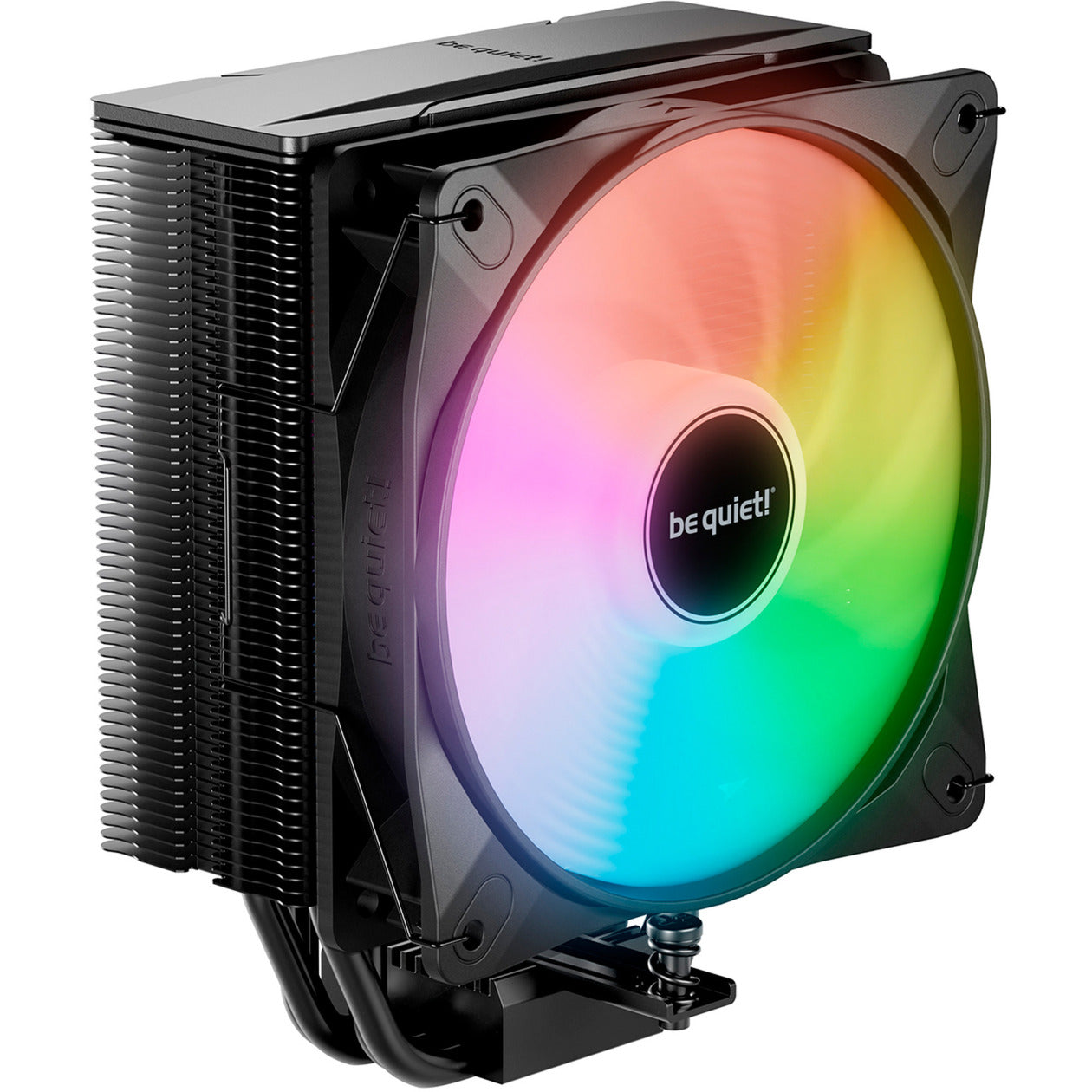 Be Quiet! pure rock 3 lx rgb cpu-koeler (zwart)
