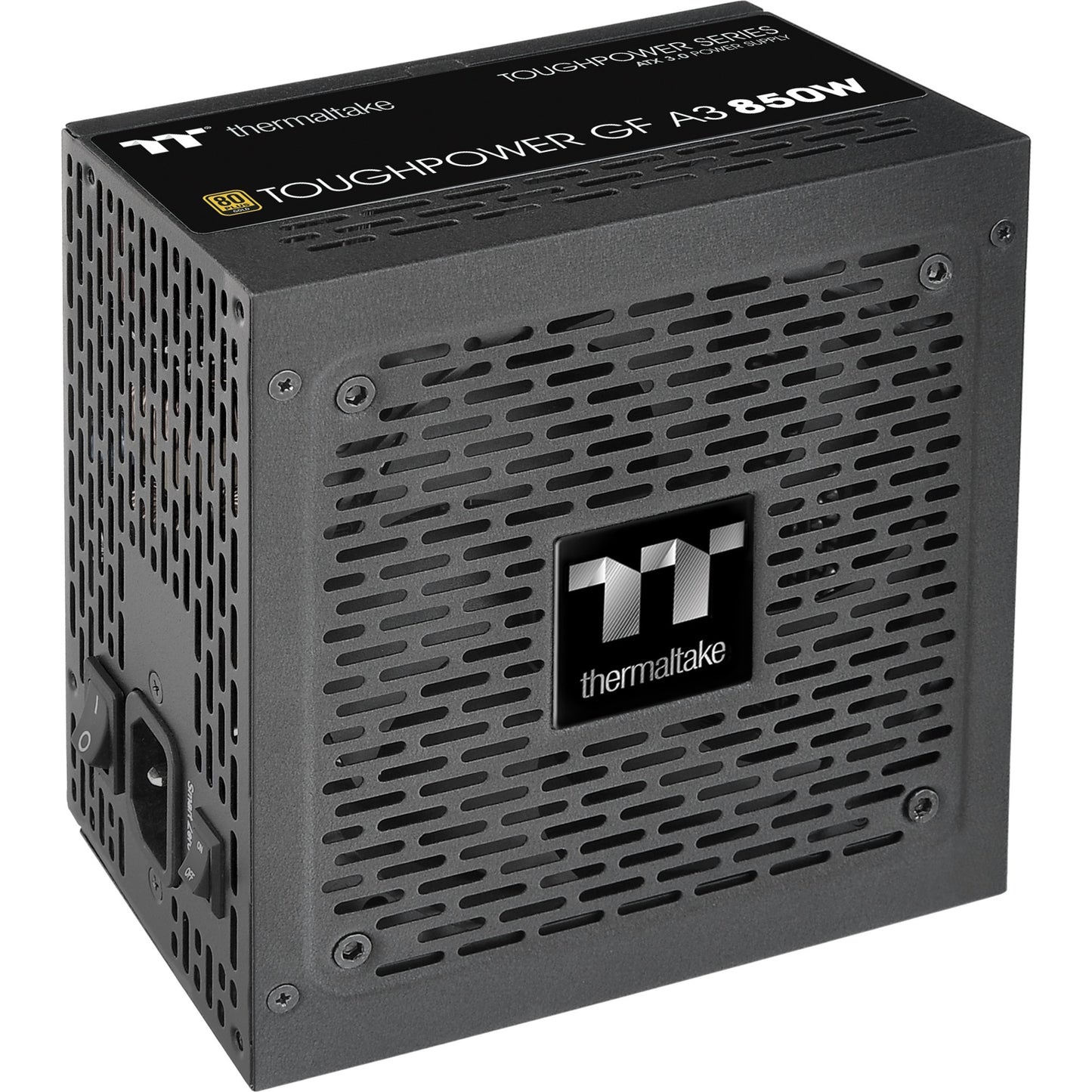 Thermaltake toughpower gf a3 gold - tt premium edition modulaire 850 watt voeding (zwart, 4x pcie)