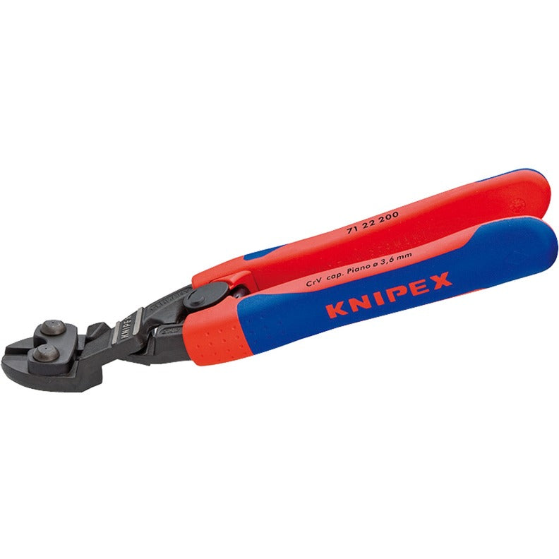 KNIPEX cobolt betonschaar 7122200 kniptang (snijkant met facet, met openingsveer)