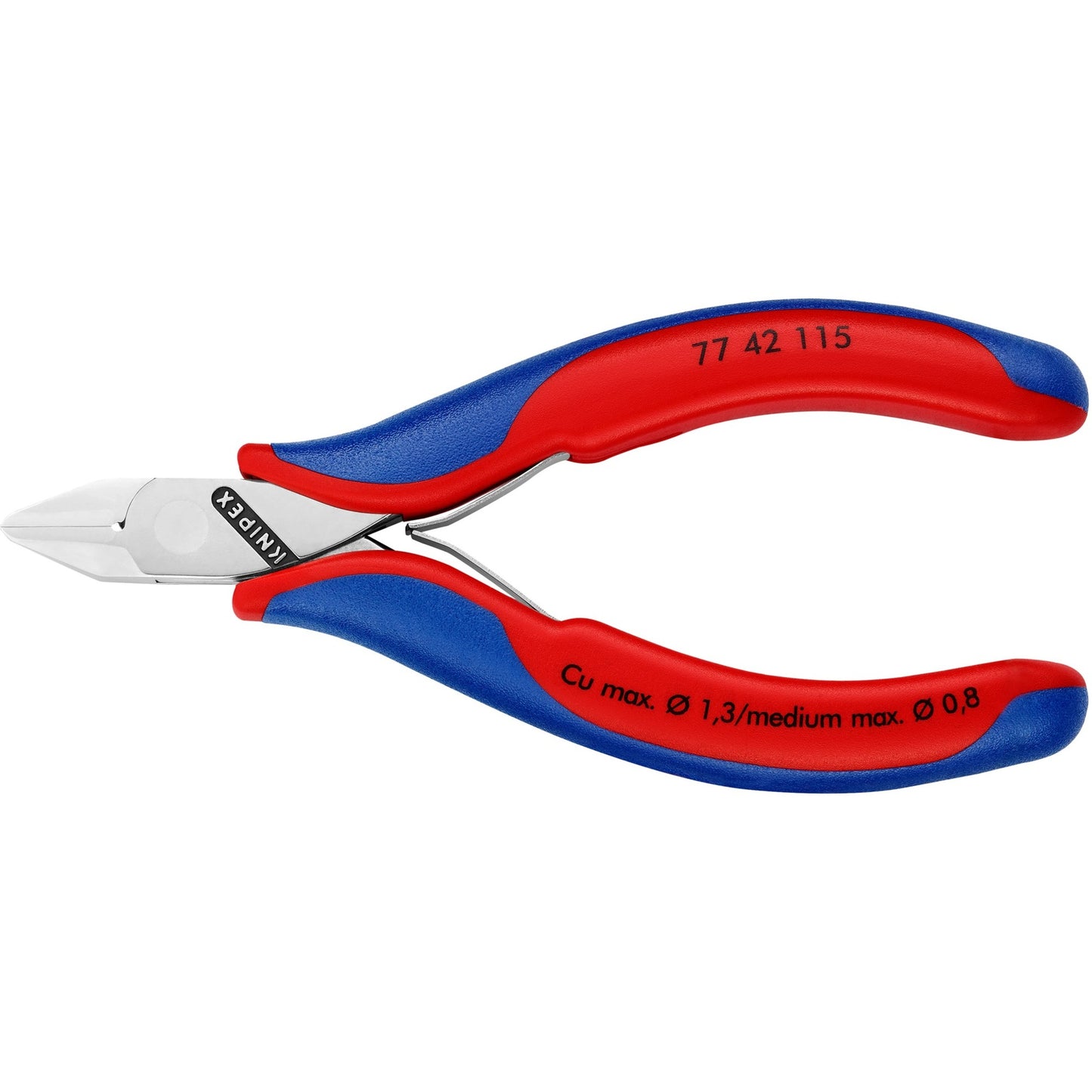 KNIPEX 7-delige etui 00 20 16 tangenset (rood blauw)
