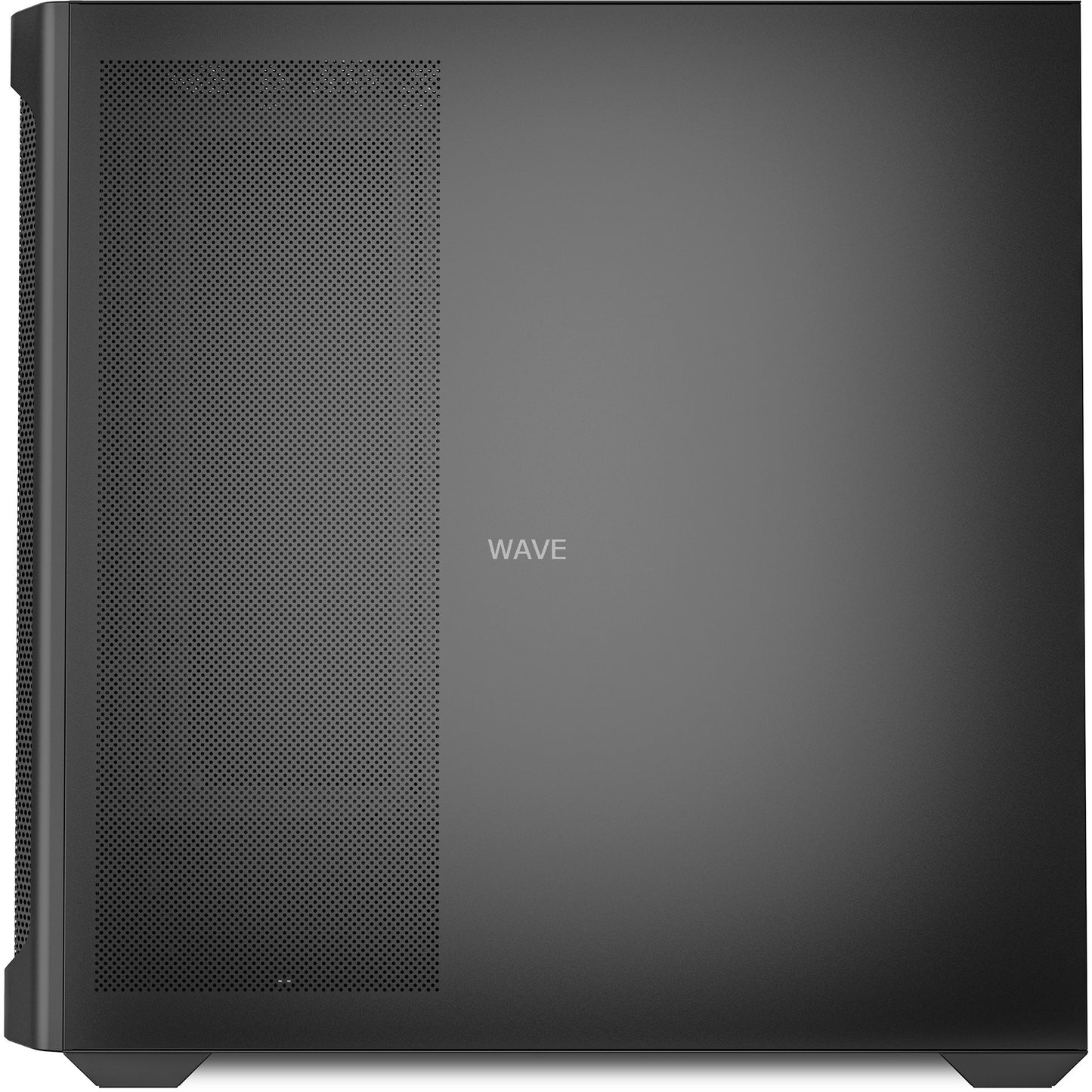 Sharkoon mk4 rgb strip mini tower behuizing (zwart | 2x usb-a | 1x usb-c | rgb)