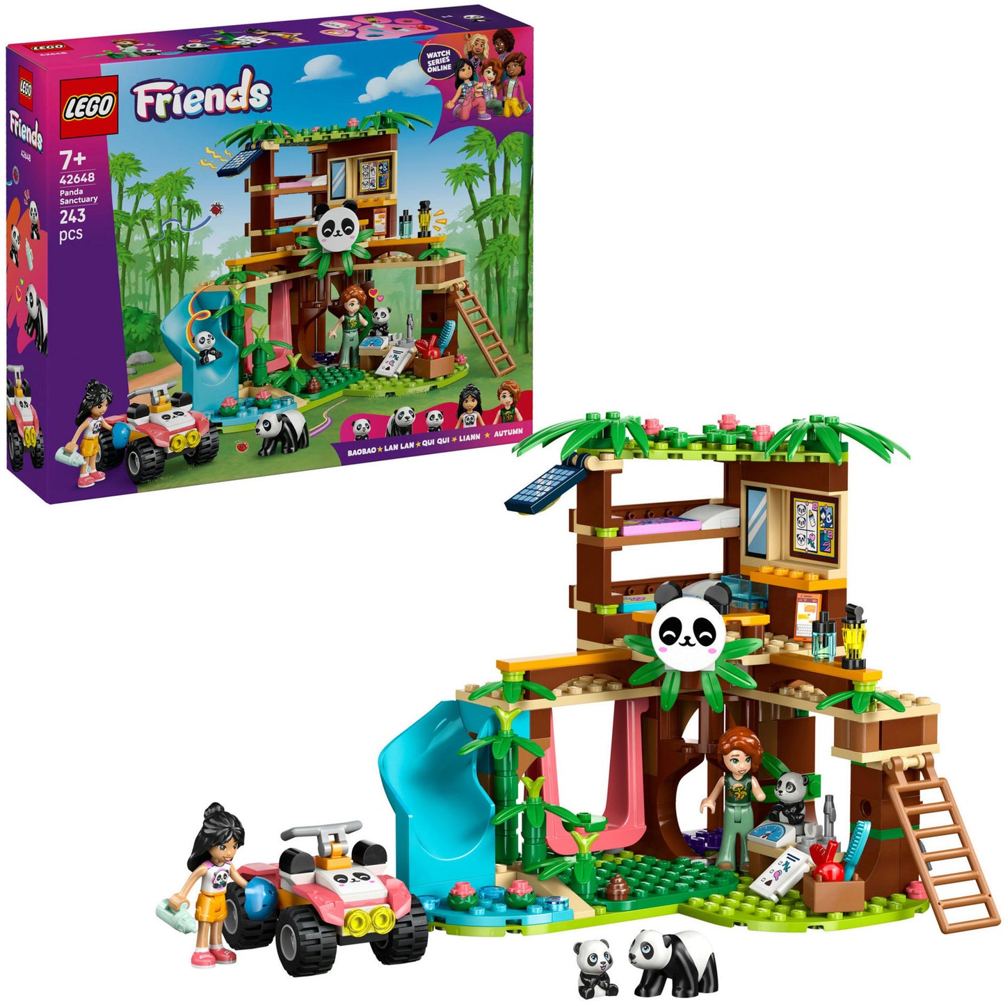 LEGO friends 42648 de pandaopvang