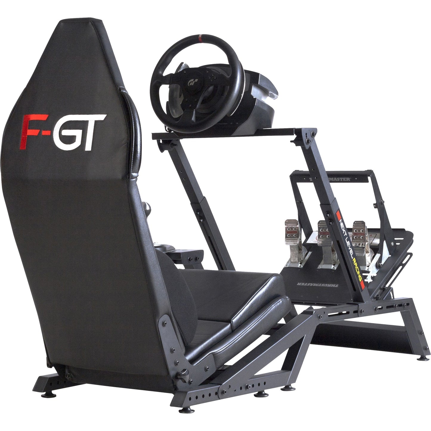 Next Level Racing f-gt formula and gt simulator cockpit racing simulator (zwart (mat))
